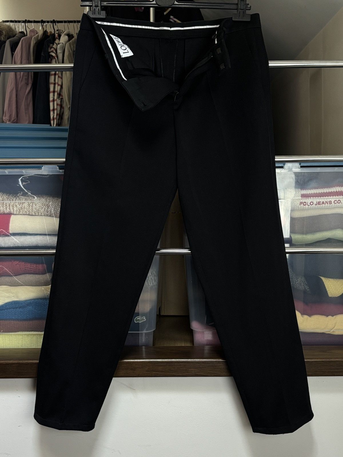 Designer × Loewe Loewe Luxury Wool Pants Size 34" / US 12 / IT 48 - 1 Thumbnail
