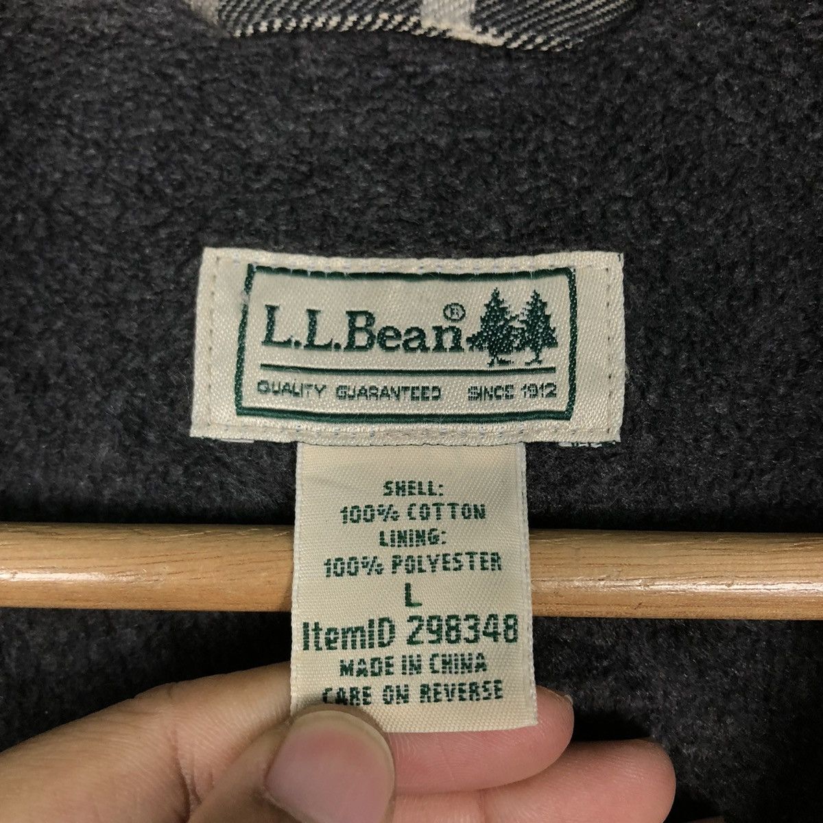 Japanese Brand 🔥VINTAGE FLANNEL SHIRT JACKET L.L.BEAN CHECK TARTAN DESIGN Size US L / EU 52-54 / 3 - 19 Thumbnail