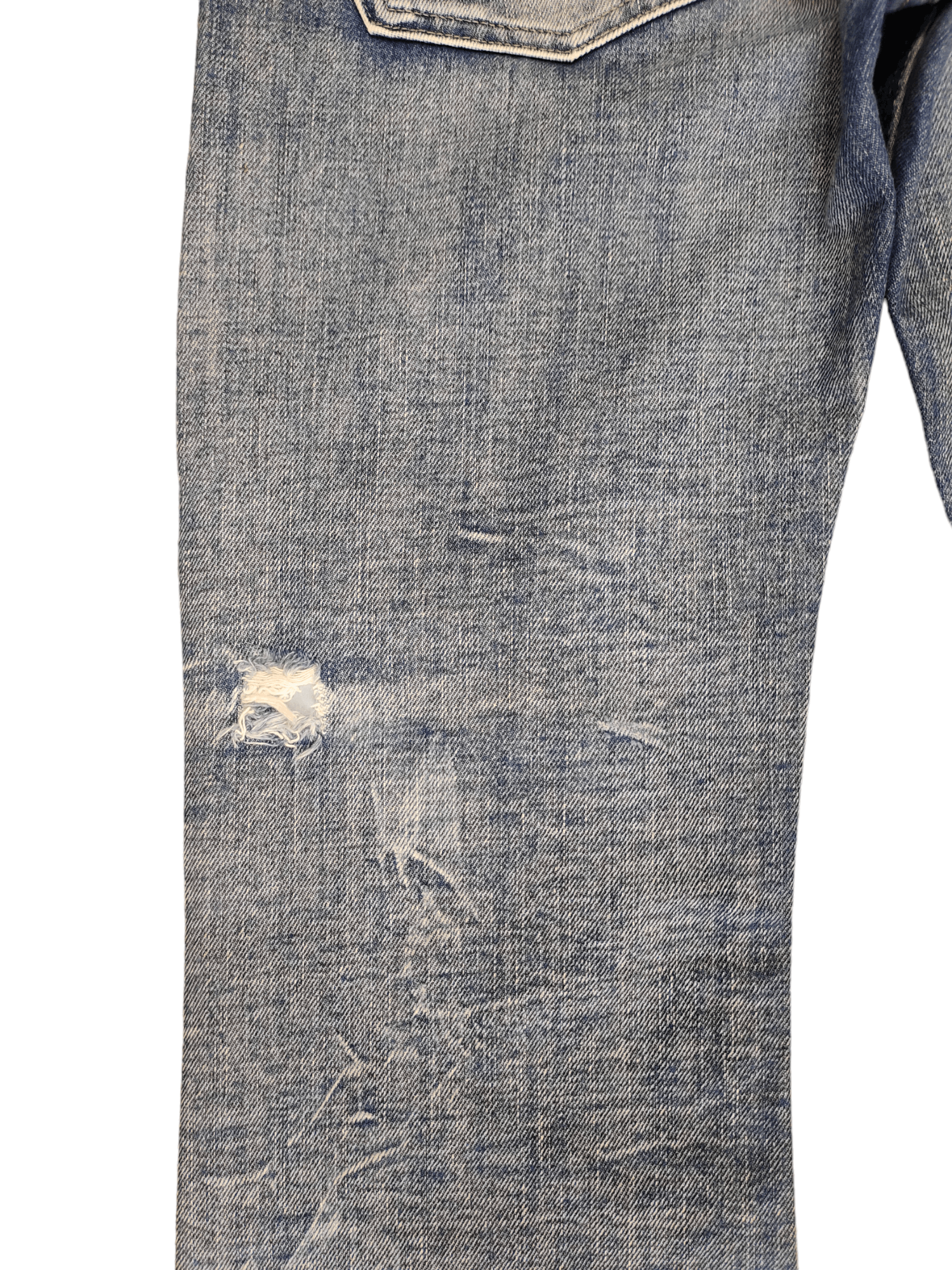 Diesel Flare Jeans Diesel 1dr Logo Distress Faded Boot Cut Y2k lgb Size US 30 / EU 46 - 7 Thumbnail