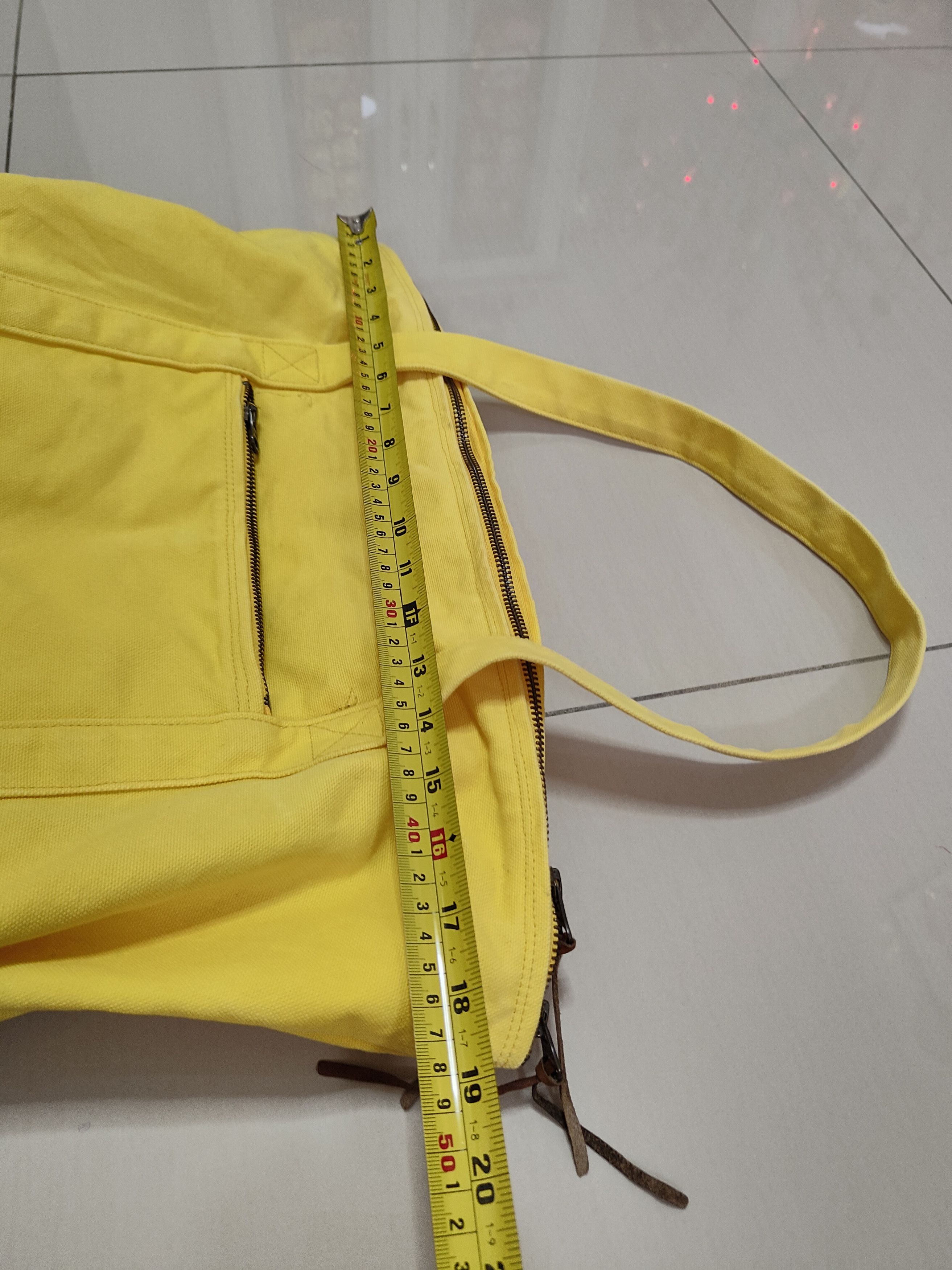 Kapital Yellow Tote Bag Made Japan