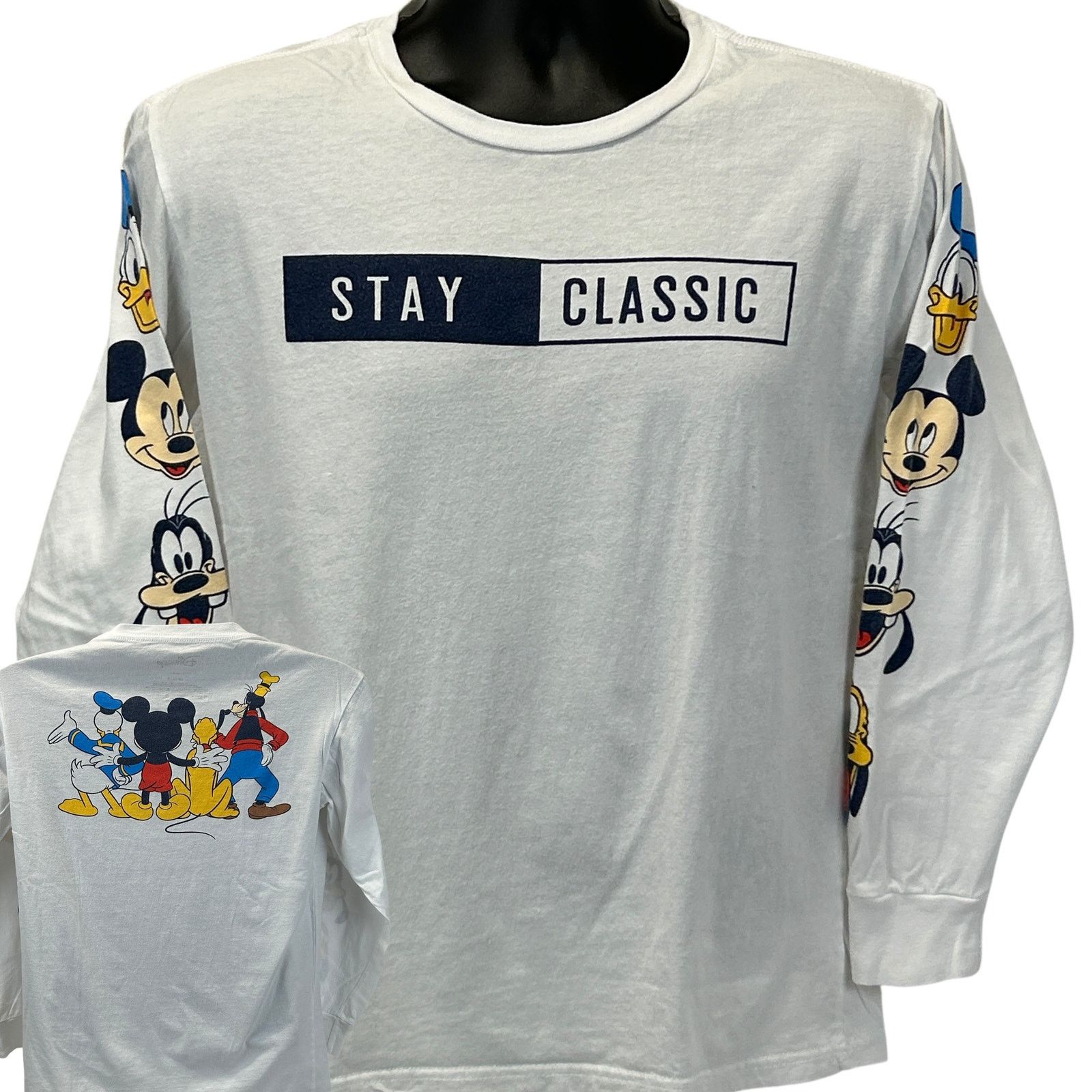 Mad Engine Disney Mickey Mouse T Shirt Mens Small White Disneyland Size US S / EU 44-46 / 1 - 1 Thumbnail