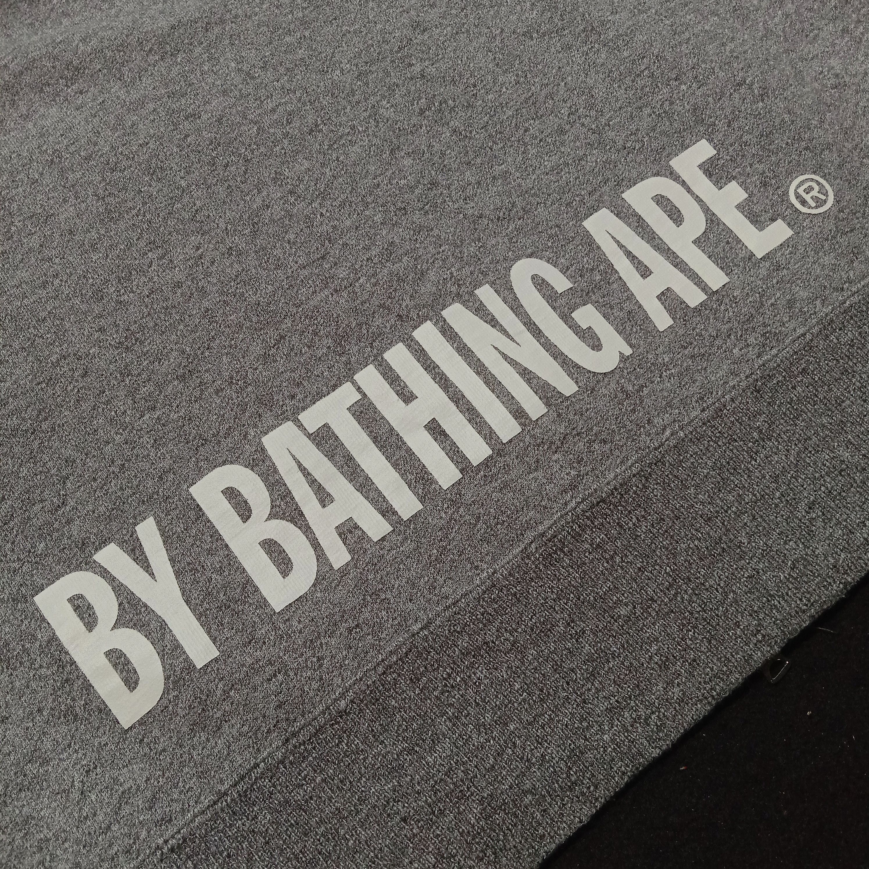 Bape Heather Shark Full Zip Hoodie (2015) Size US L / EU 52-54 / 3 - 6 Thumbnail