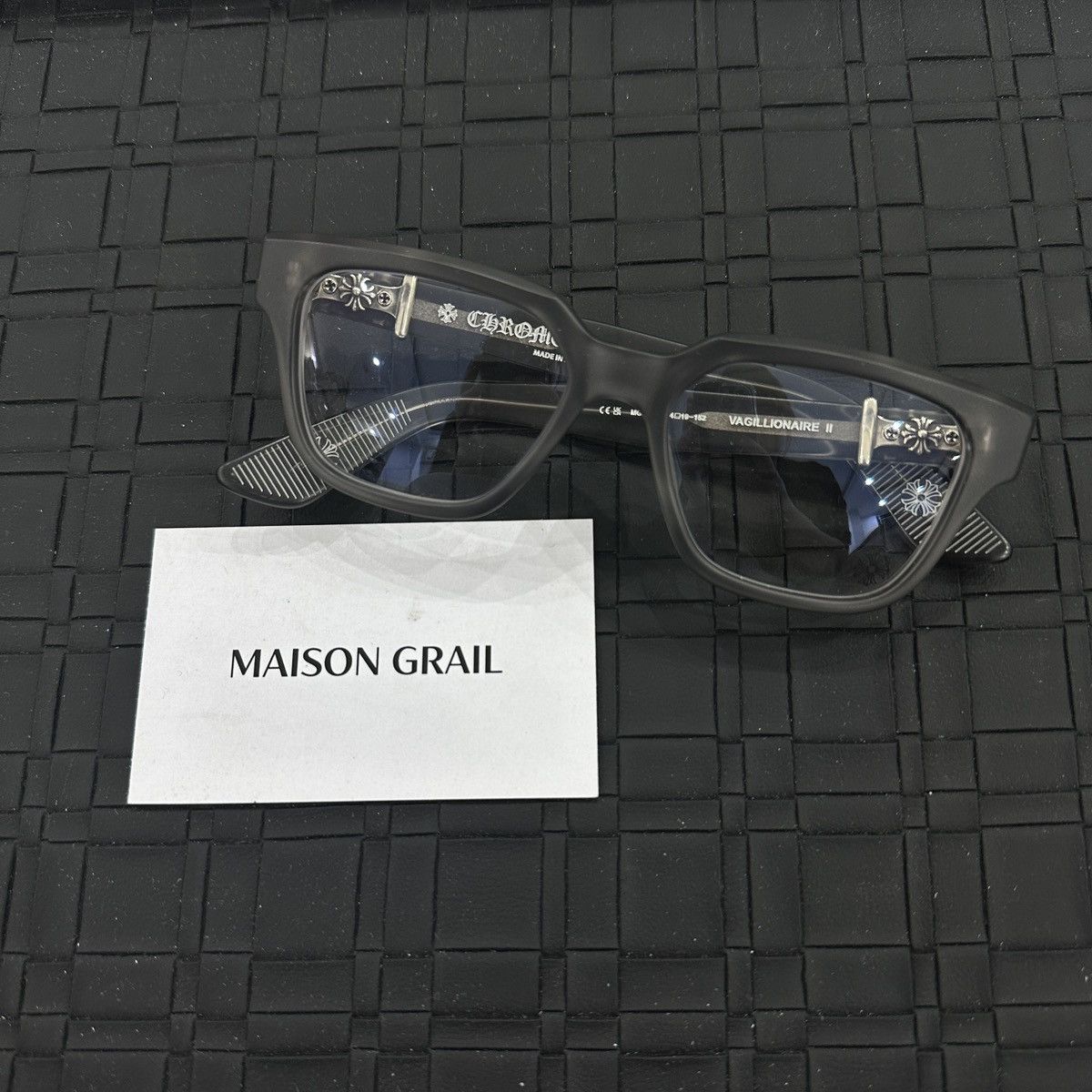 Chrome Hearts CHROME HEARTS VAGILLIONAIRE II EYEGLASSES Size ONE SIZE - 1 Thumbnail