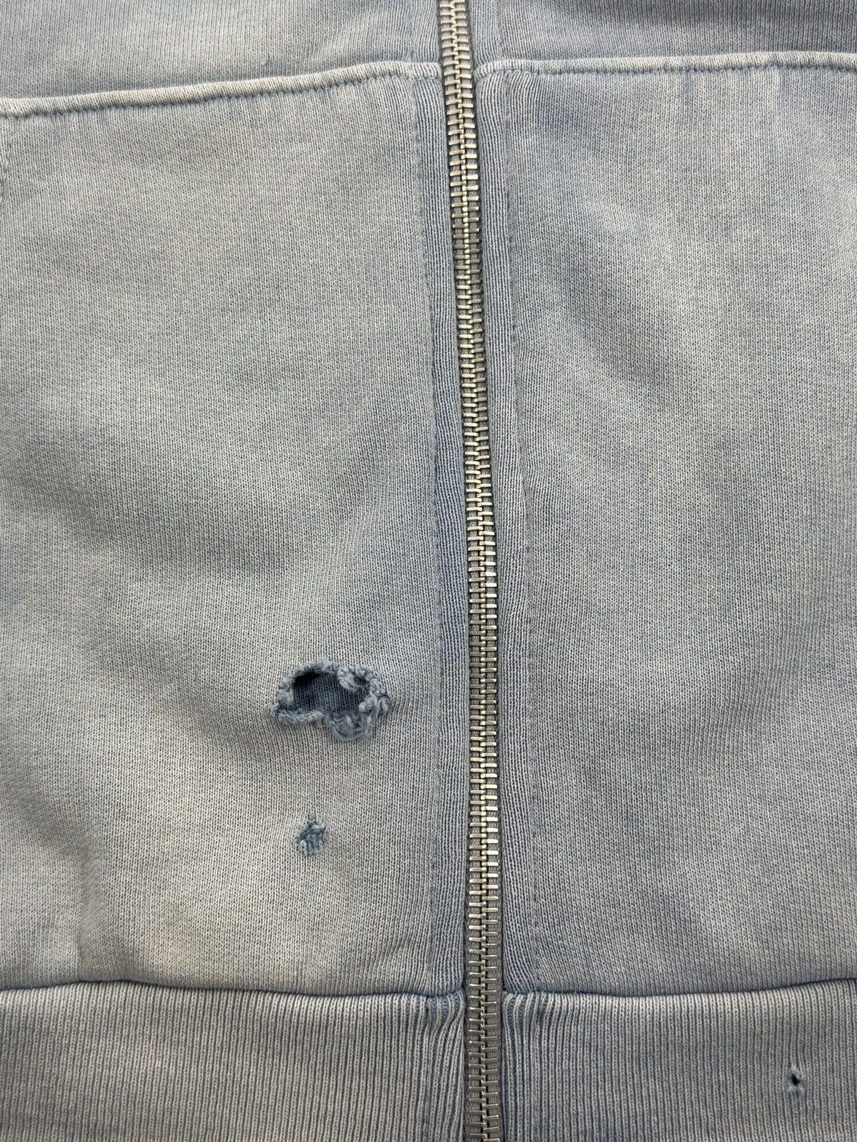 Enfants Riches Deprimes TABAC RAT DISTRESSED ZIP HOODIE Size US XL / EU 56 / 4 - 8 Thumbnail