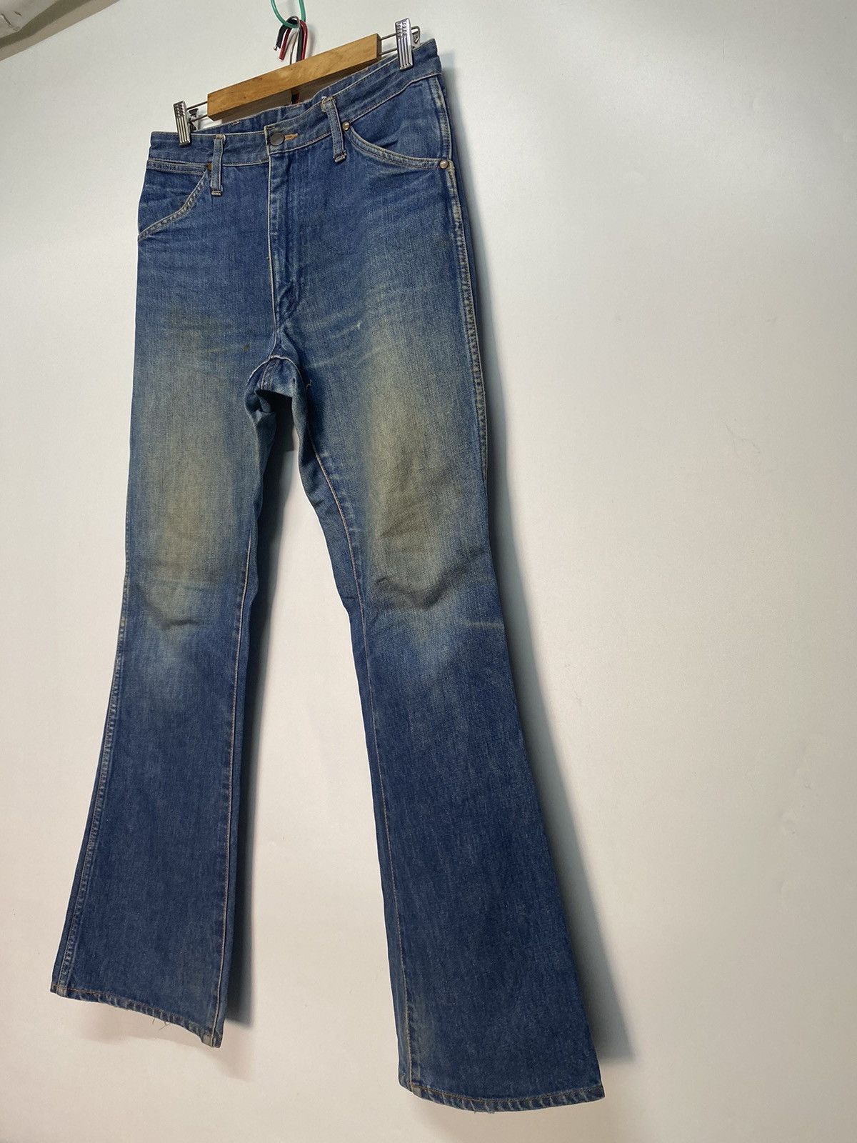 Japanese Brand × Vintage VINTAGE MAVERICK BLUE BELL FLARED BOOTCUT DENIM JEANS Size US 30 / EU 46 - 3 Thumbnail