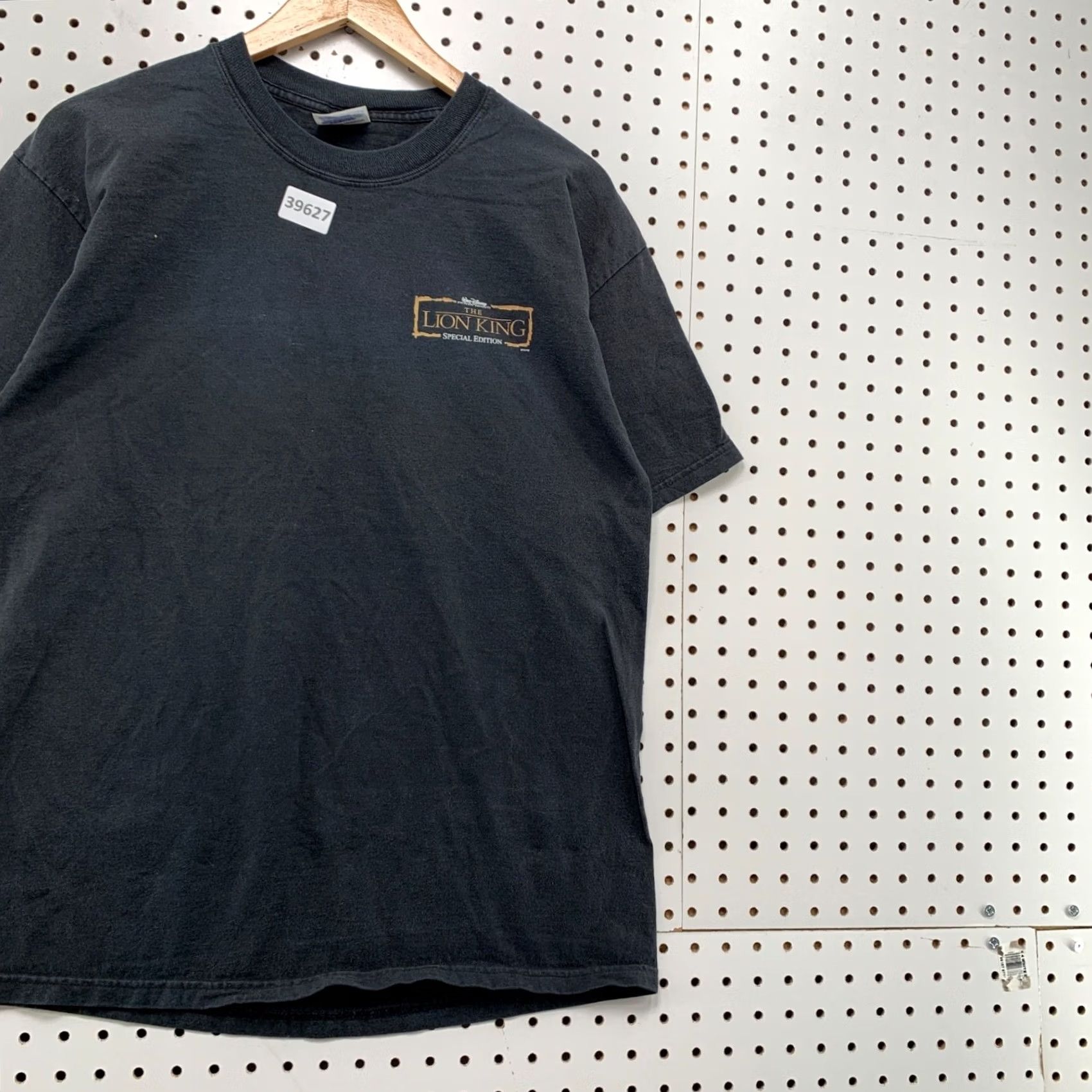 Hanes VTG Lion King Special Edition Shirt Mens L Faded Black Movie Promo Size US L / EU 52-54 / 3 - 4 Thumbnail
