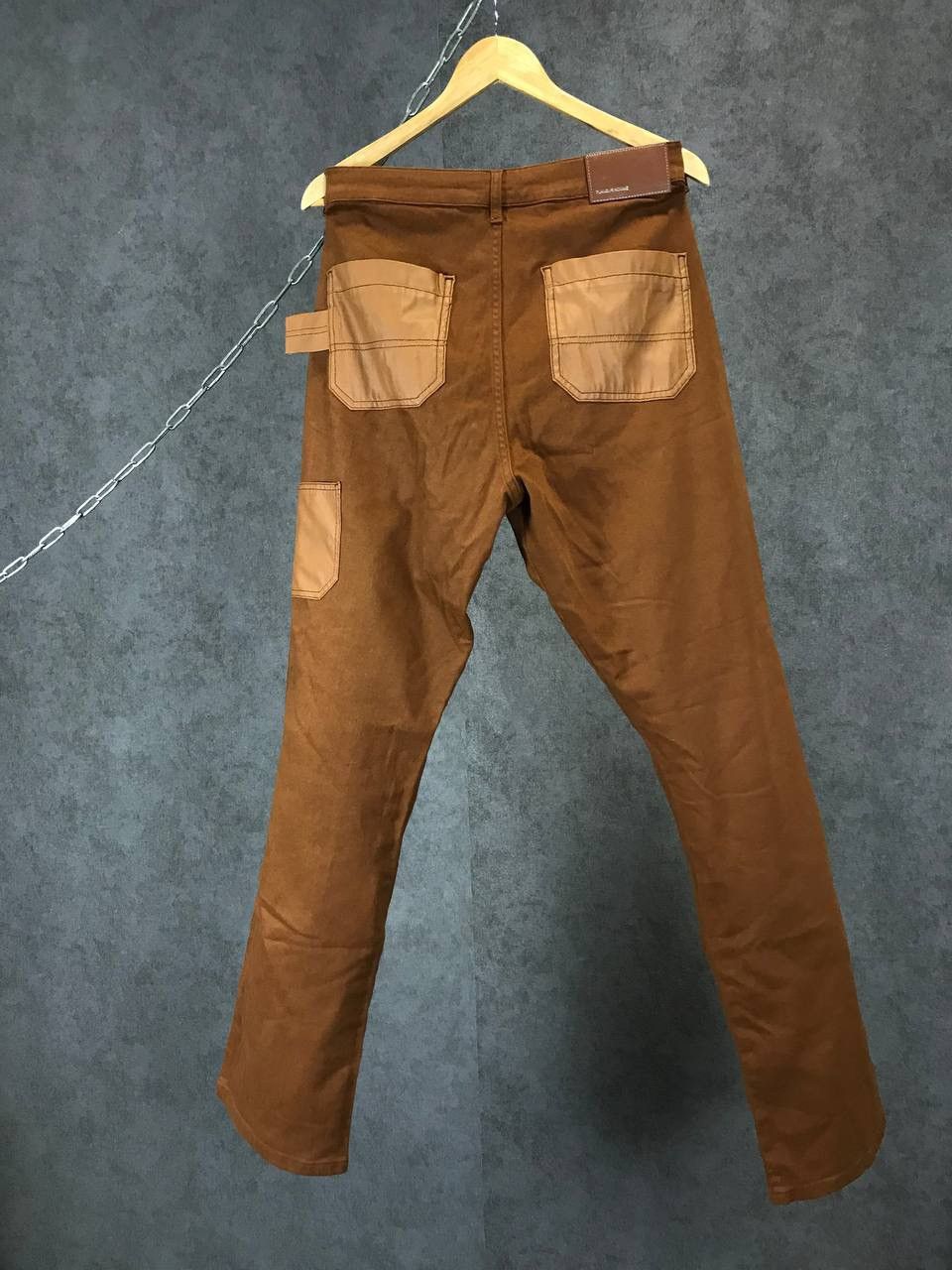 Other Flaneur Homme Y2K avant garde double knee pants Size US 32 / EU 48 - 6 Thumbnail