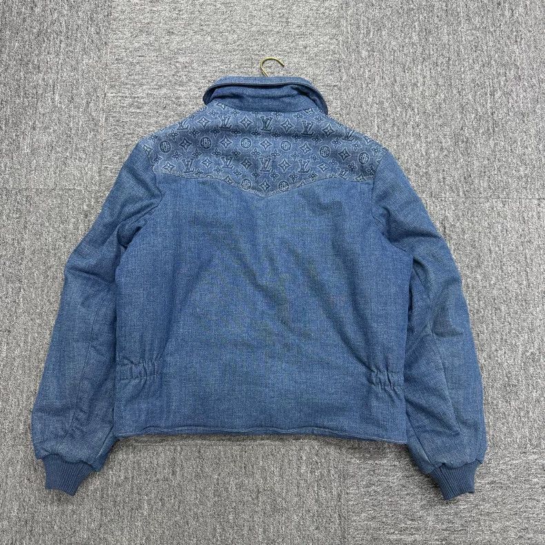 Louis Vuitton Louis Vuitton Denim Jacket with Prints -2505 Size US L / EU 52-54 / 3 - 2 Thumbnail