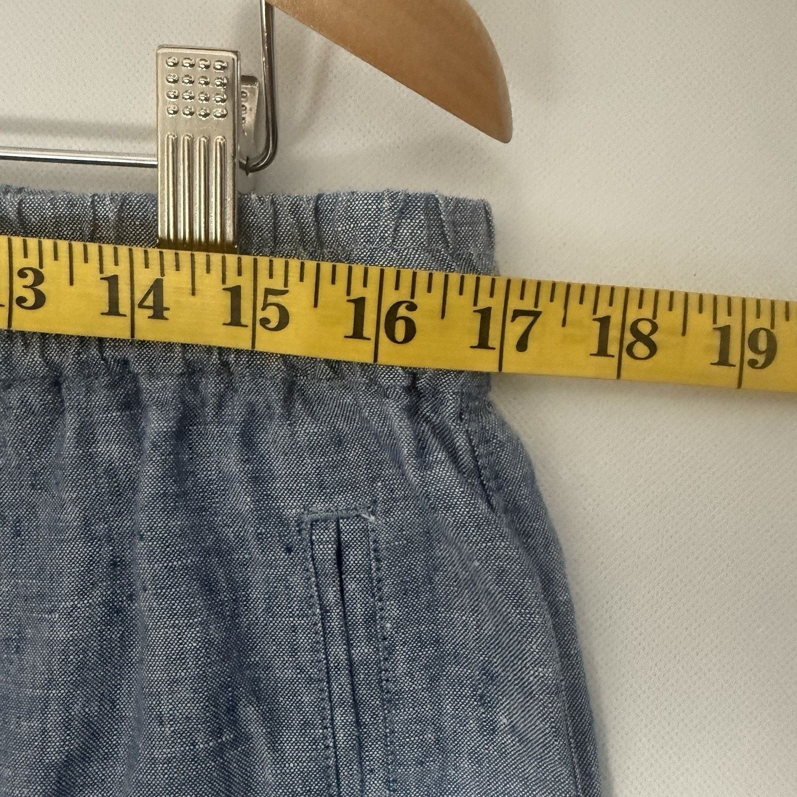 Other Rafaella Linen Pants Blue Casual Beach Nautical Resort Size 34" / US 12 / IT 48 - 5 Thumbnail