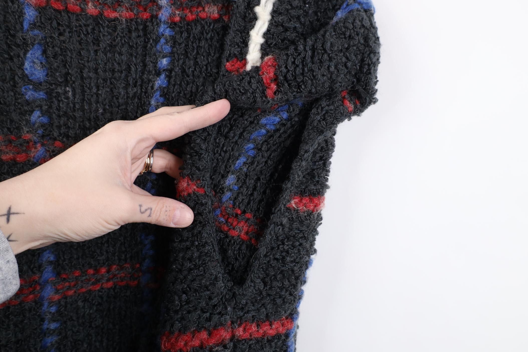 Vintage Vintage 80s 90s Streetwear Blend Textured Knit Sweater Vest Size M / US 6-8 / IT 42-44 - 6 Thumbnail