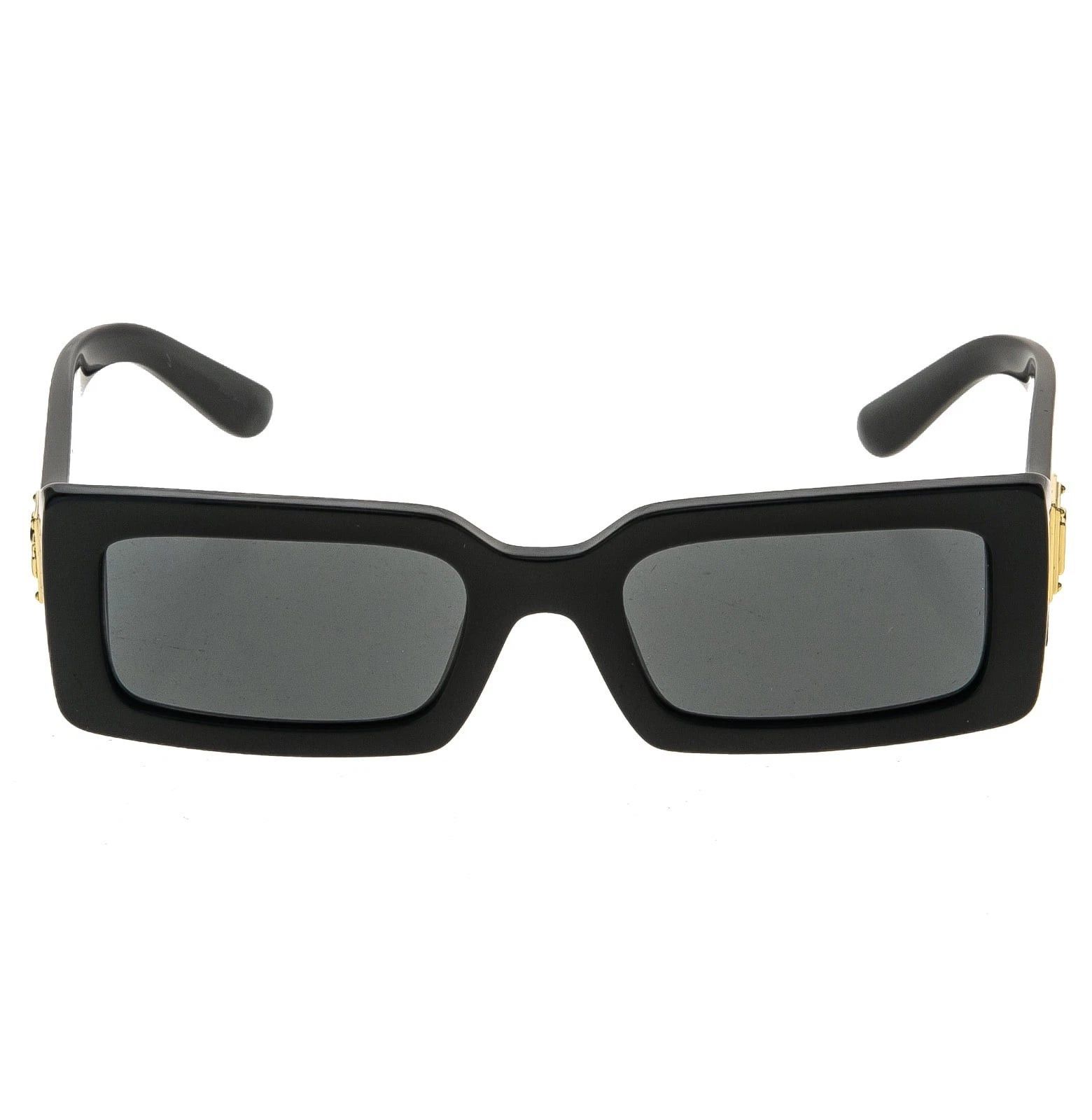 Dolce & Gabbana DOLCE & GABBANA 4416 Black Geometric Narrow Sunglass DG4416 Size ONE SIZE - 5 Thumbnail