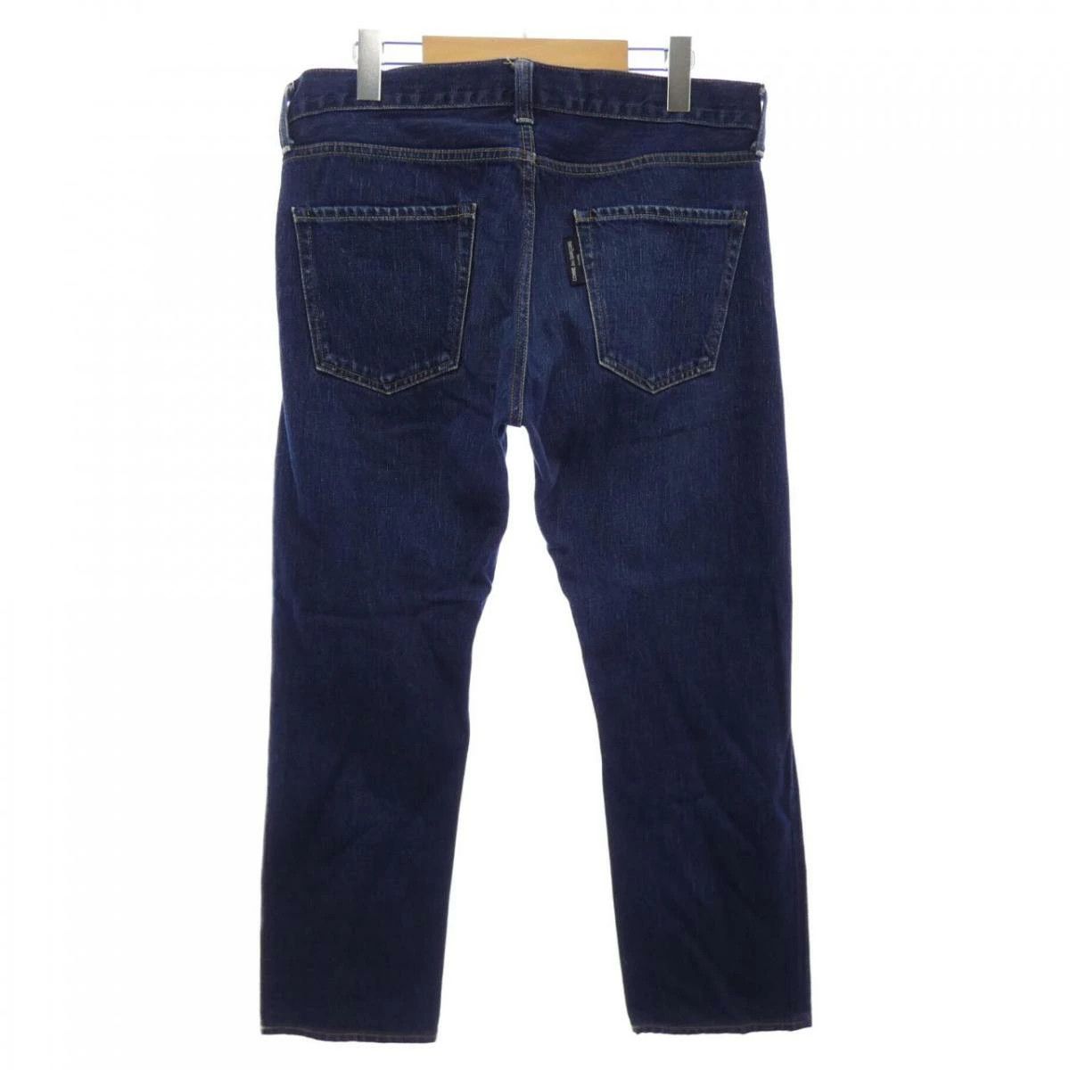 Comme des Garcons Homme Denim Jeans Straight Cut Zipper Full Length Blue Size US 34 / EU 50 - 2 Thumbnail