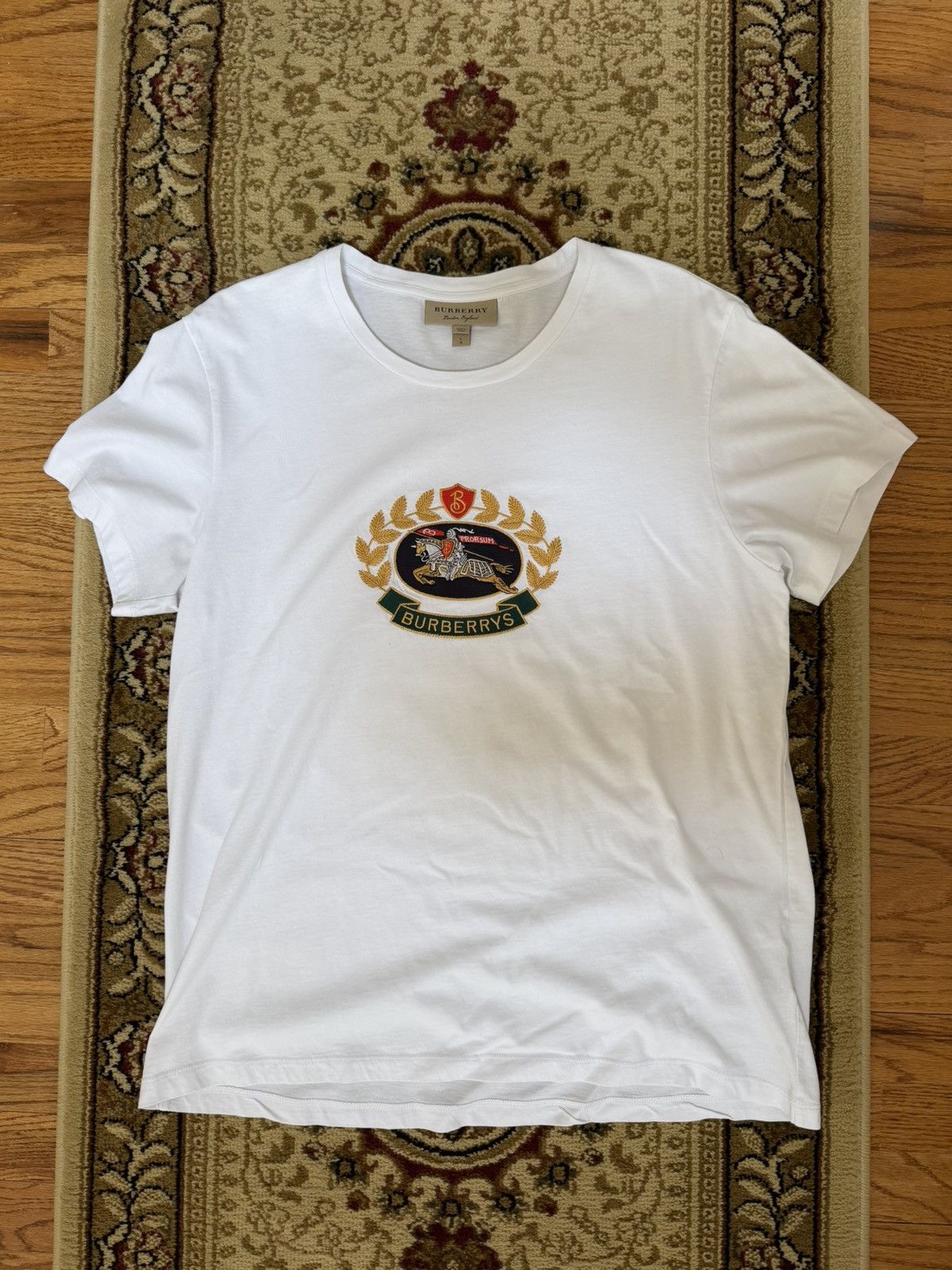 Burberry Burberry Logo T-Shirt Size US L / EU 52-54 / 3 - 1 Thumbnail