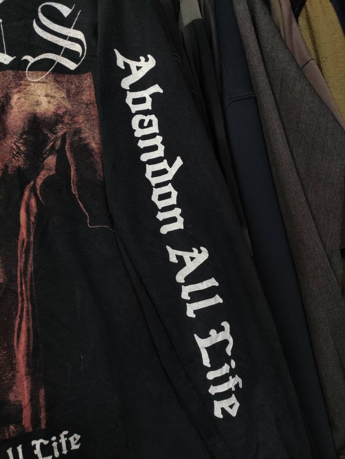 Band Tees Vtg Nails Band " Abandon all Life " Album Promo T-Shirt Size US L / EU 52-54 / 3 - 10 Thumbnail