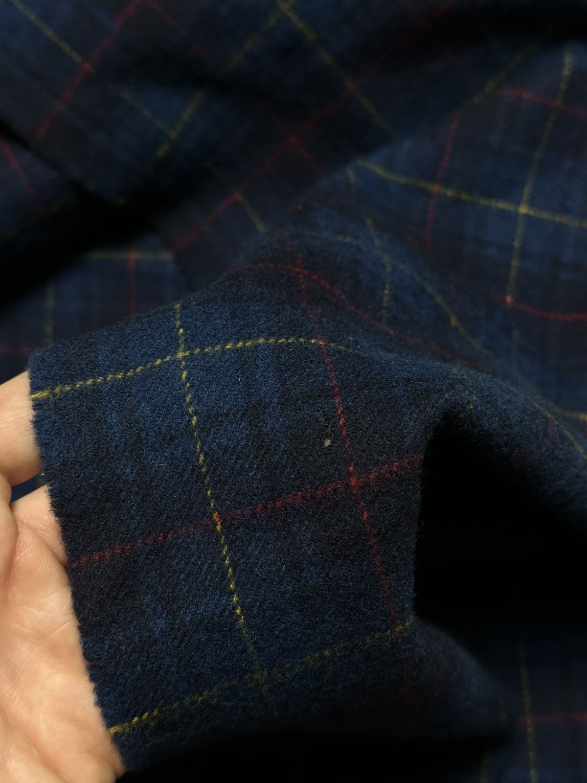 Lacoste 🐊Vintage Lacoste Wool Plaid Scarf Muffler Size ONE SIZE - 9 Thumbnail
