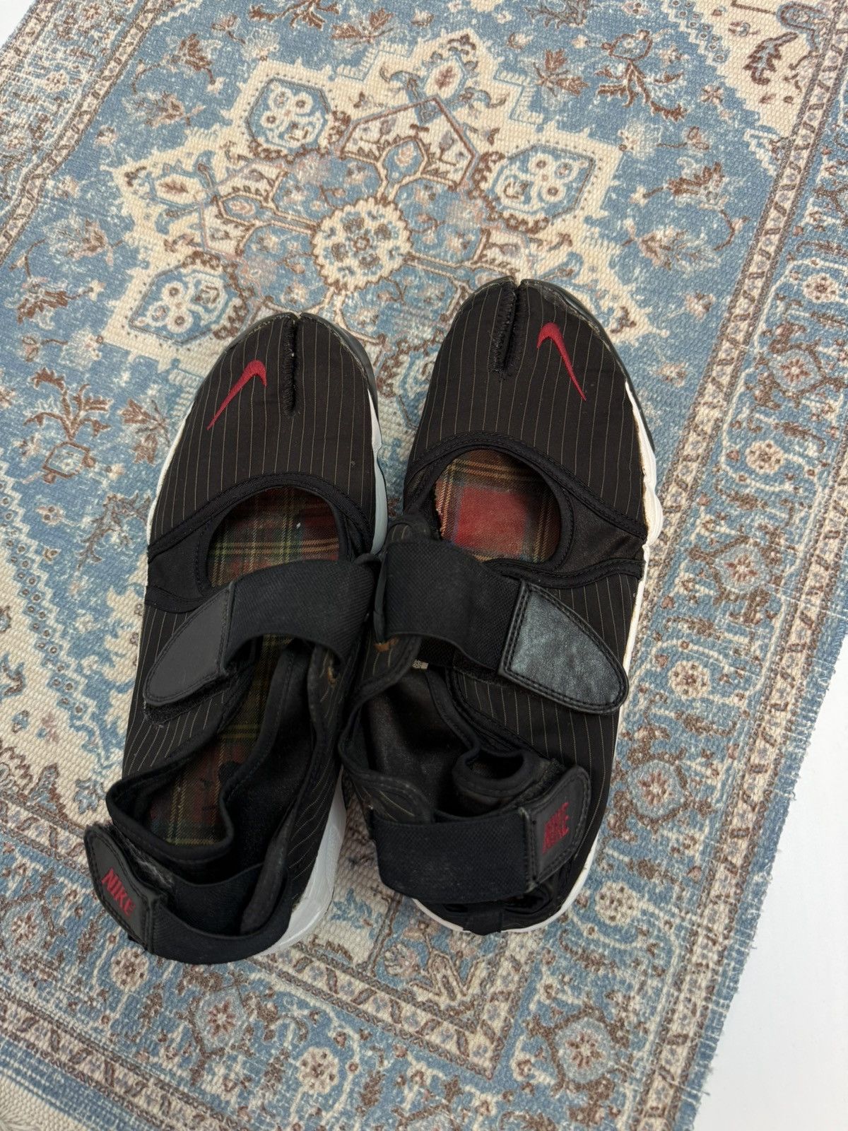 Nike Vintage 2000s Nike Air Rift Tabi Ninja Japanese Shoes 45,5 Size US 13 / EU 46 - 6 Thumbnail
