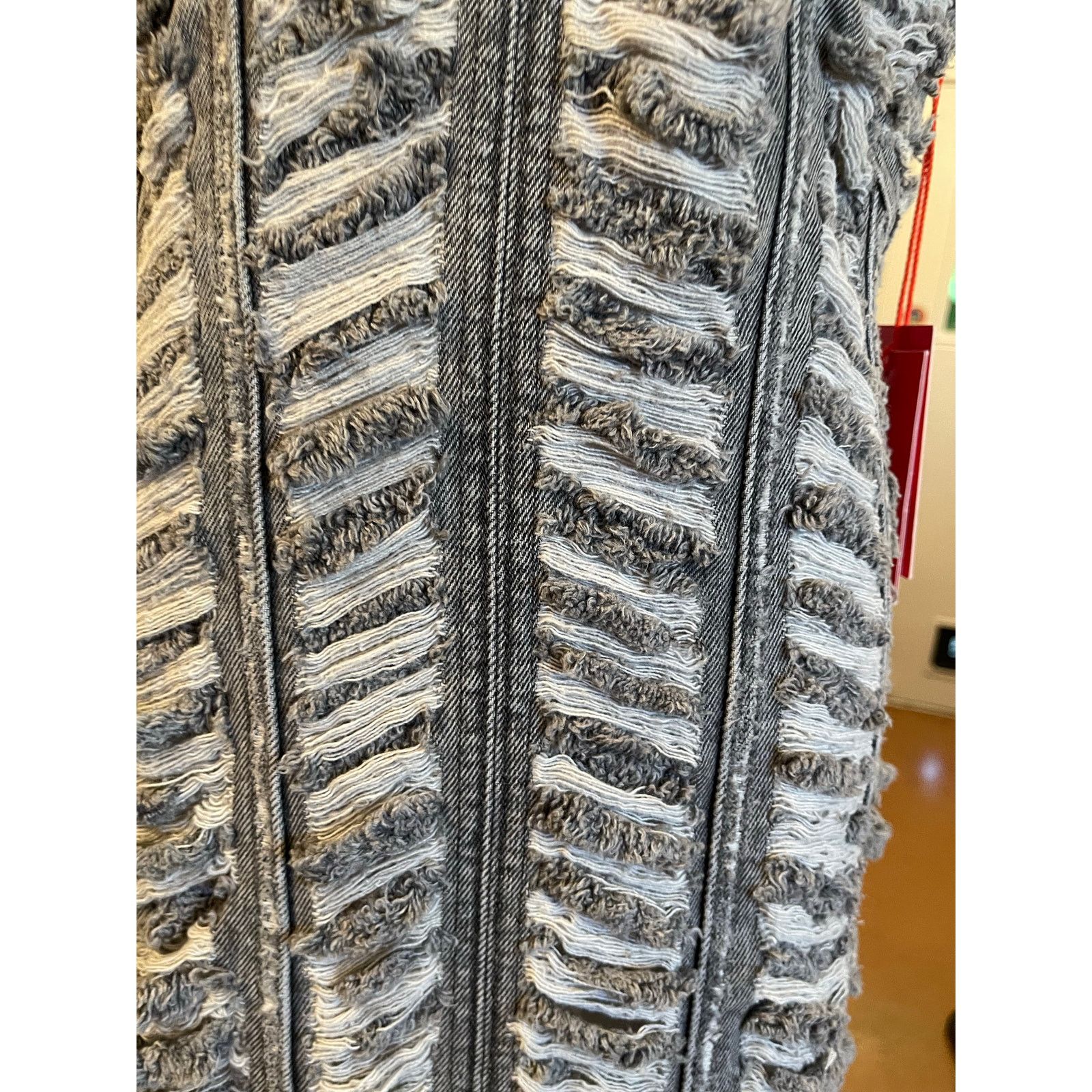 Diesel Diesel De-Arie-ads Distressed Denim Dress NWT Size Small Size S / US 4 / IT 40 - 13 Thumbnail