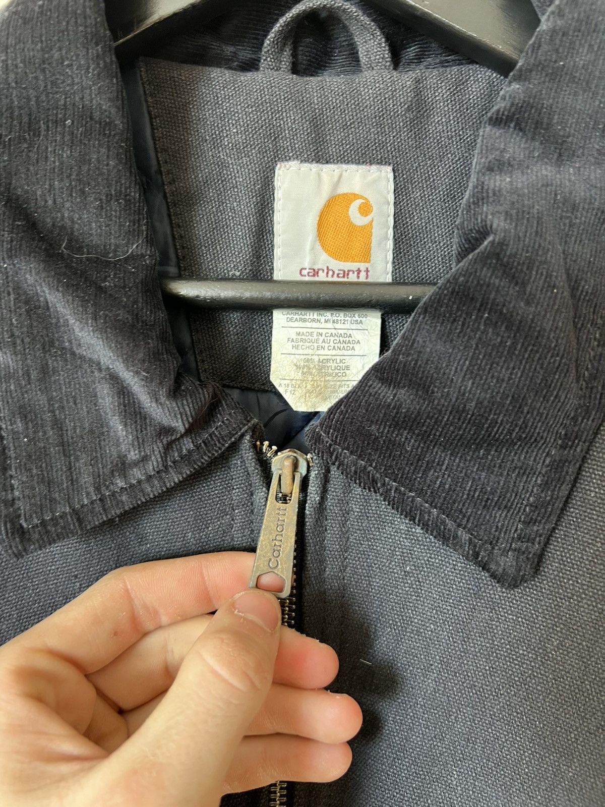 Carhartt VTG Carhartt Detroit Active! Work Faded Washed 90s Jacket Size US M / EU 48-50 / 2 - 5 Thumbnail