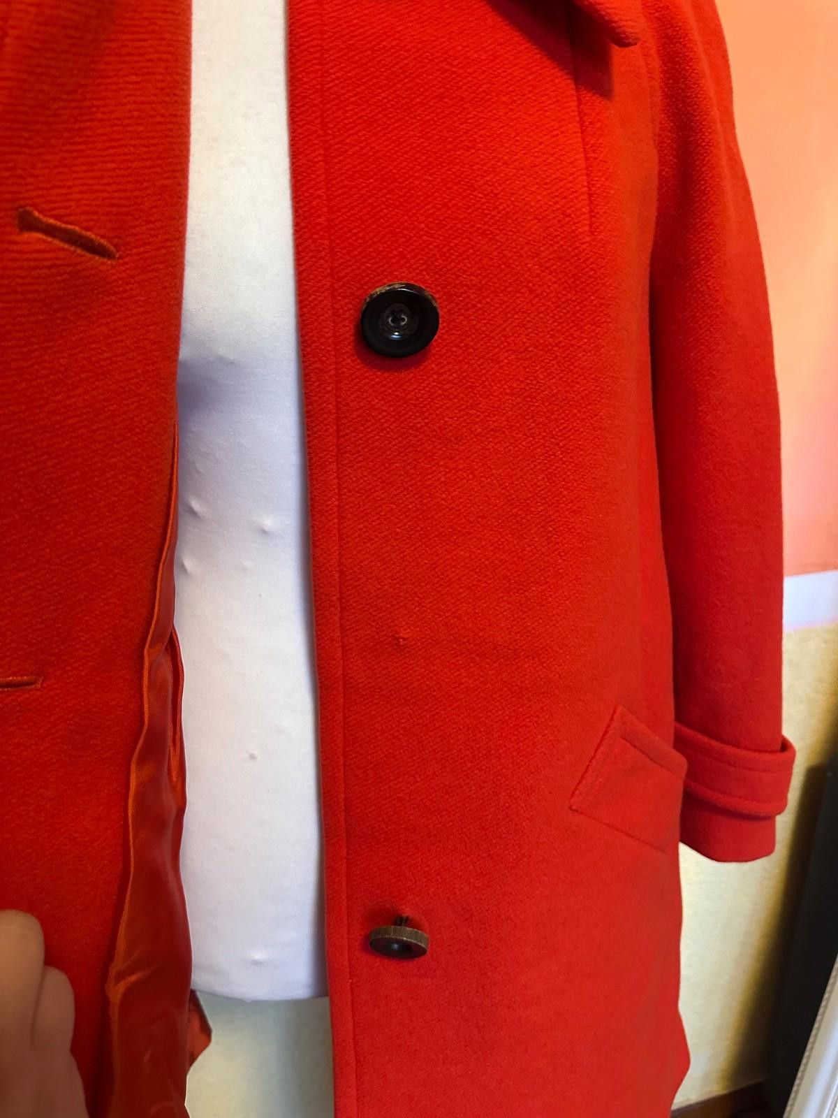 Aquascutum Women’s Aquascutum Red Wool Coat Sz 12 Size XL / US 12-14 / IT 48-50 - 8 Thumbnail