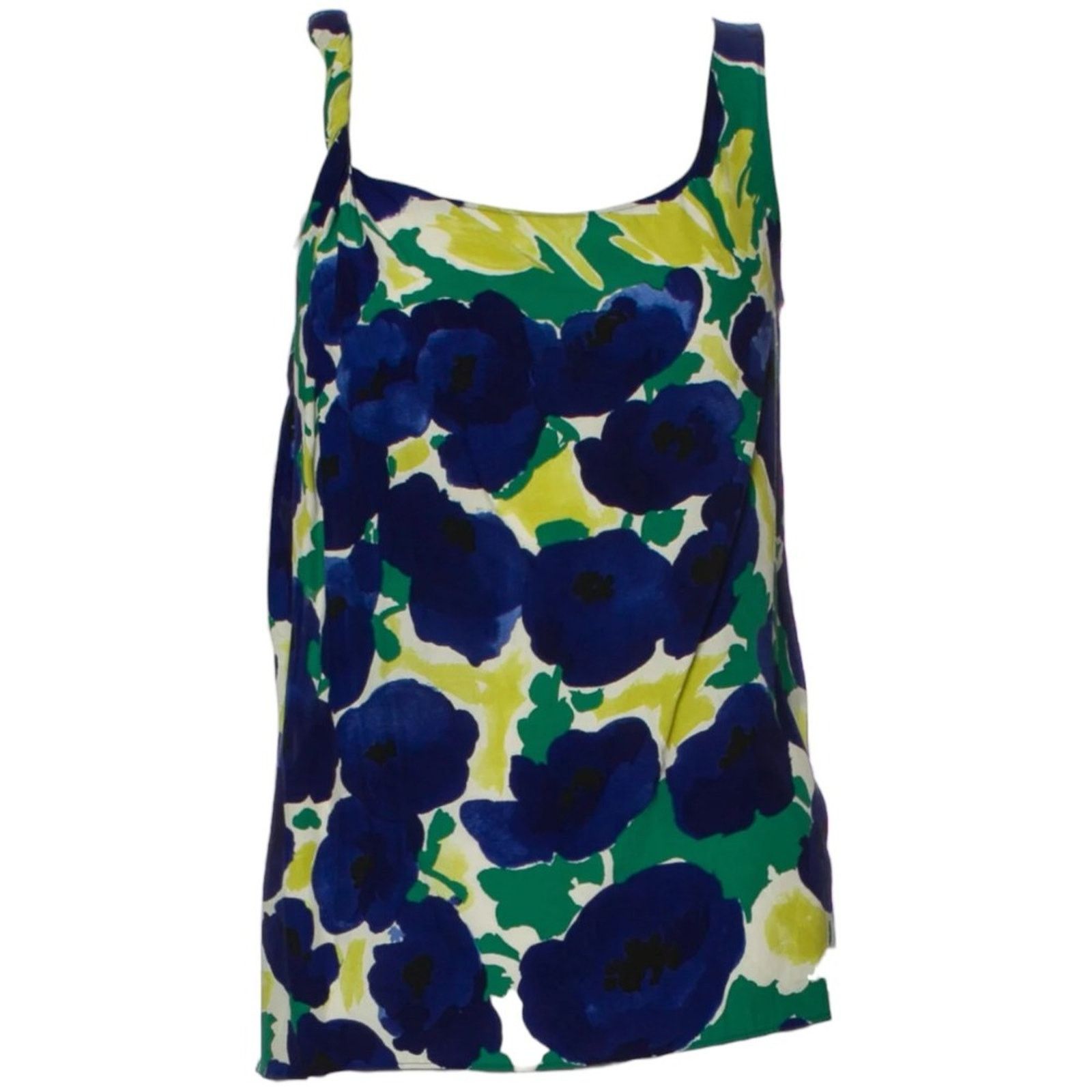Moschino Moschino Cheap and Chic Printed Square Neckline Tank Top, S Size S / US 4 / IT 40 - 2 Thumbnail