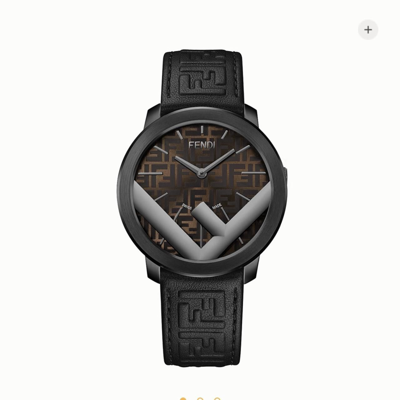 image of Fendi O1Loc1C0124 Watch In Black, Men's