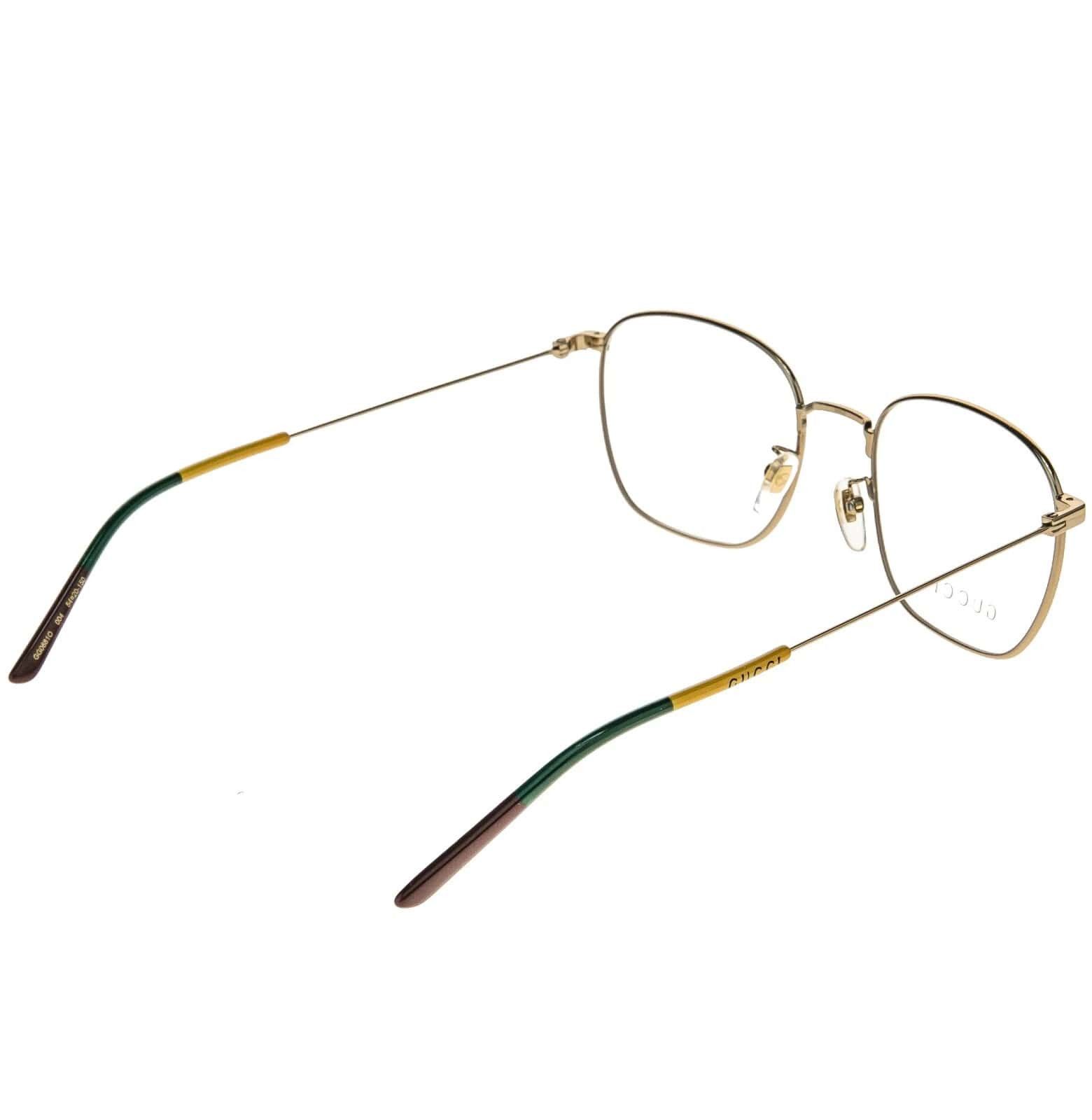Gucci GUCCI GG0681O 0681 Gold Red Green Stripe Logo Unisex 004 Size ONE SIZE - 5 Thumbnail