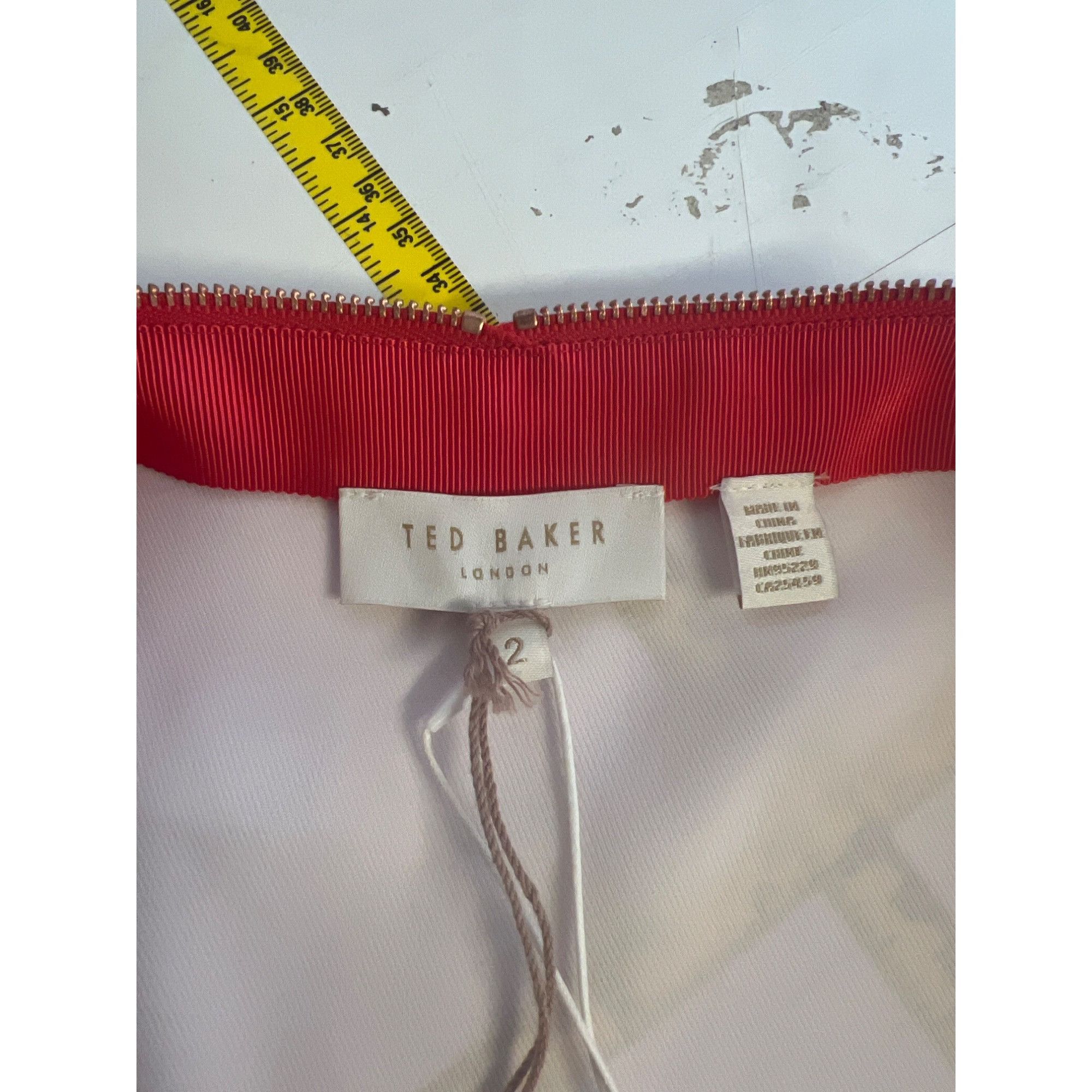 Ted Baker Ted Baker Womens Satin Zip Jacket Size 2 Lotus Bloom Print L Size XS / US 0-2 / IT 36-38 - 4 Thumbnail