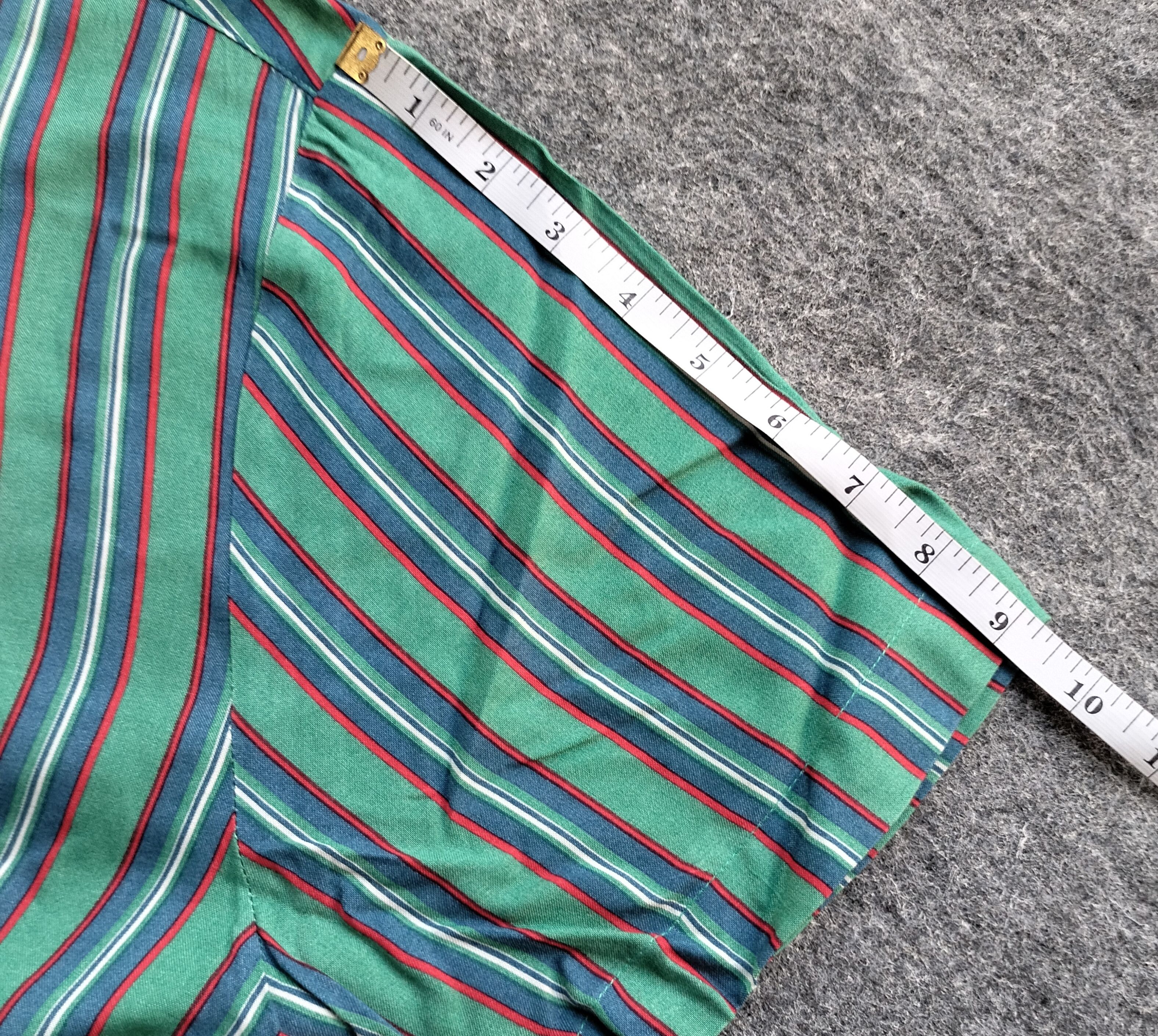 H&M Rebuild H&M stripe cheongsam ss shirt Size US L / EU 52-54 / 3 - 10 Thumbnail