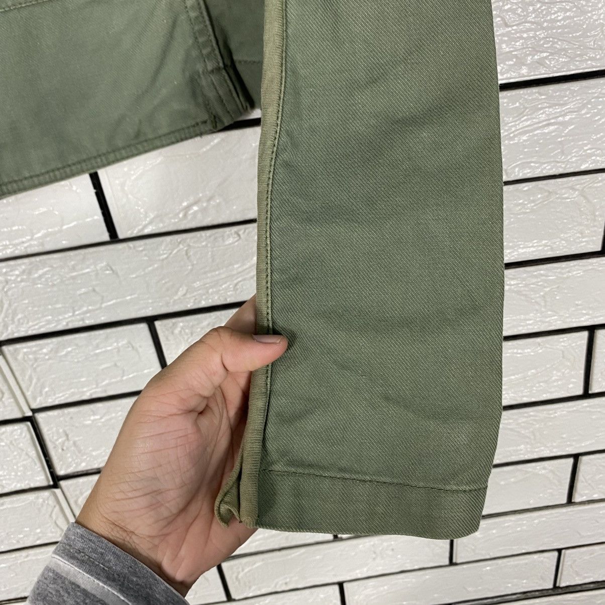 Japanese Brand 📌Vintage Cropped Biker Jacket Parachute Military Style Size M / US 6-8 / IT 42-44 - 16 Thumbnail