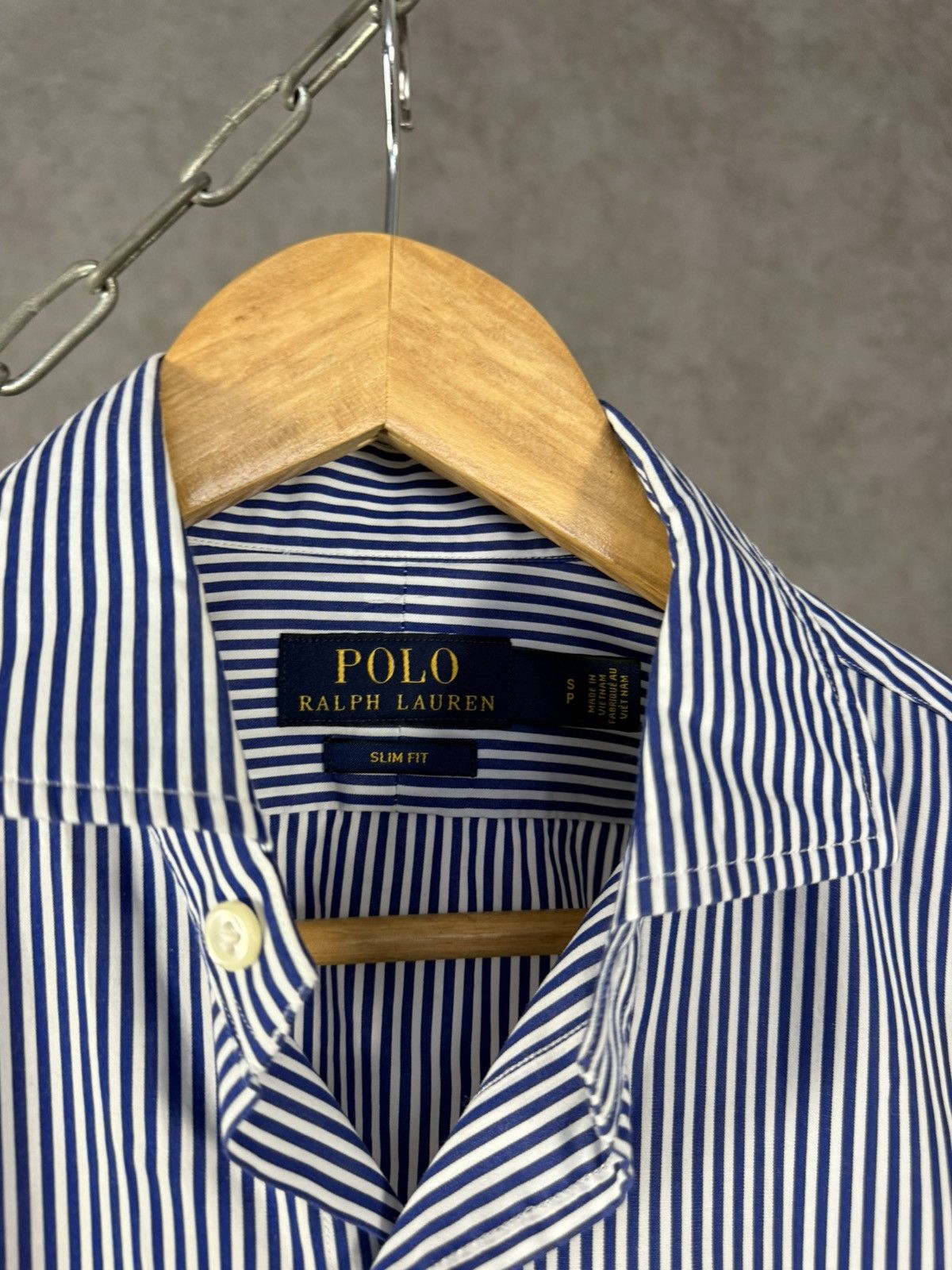 Polo Ralph Lauren Polo Ralph Lauren designer logo striped shirt Size US S / EU 44-46 / 1 - 4 Thumbnail