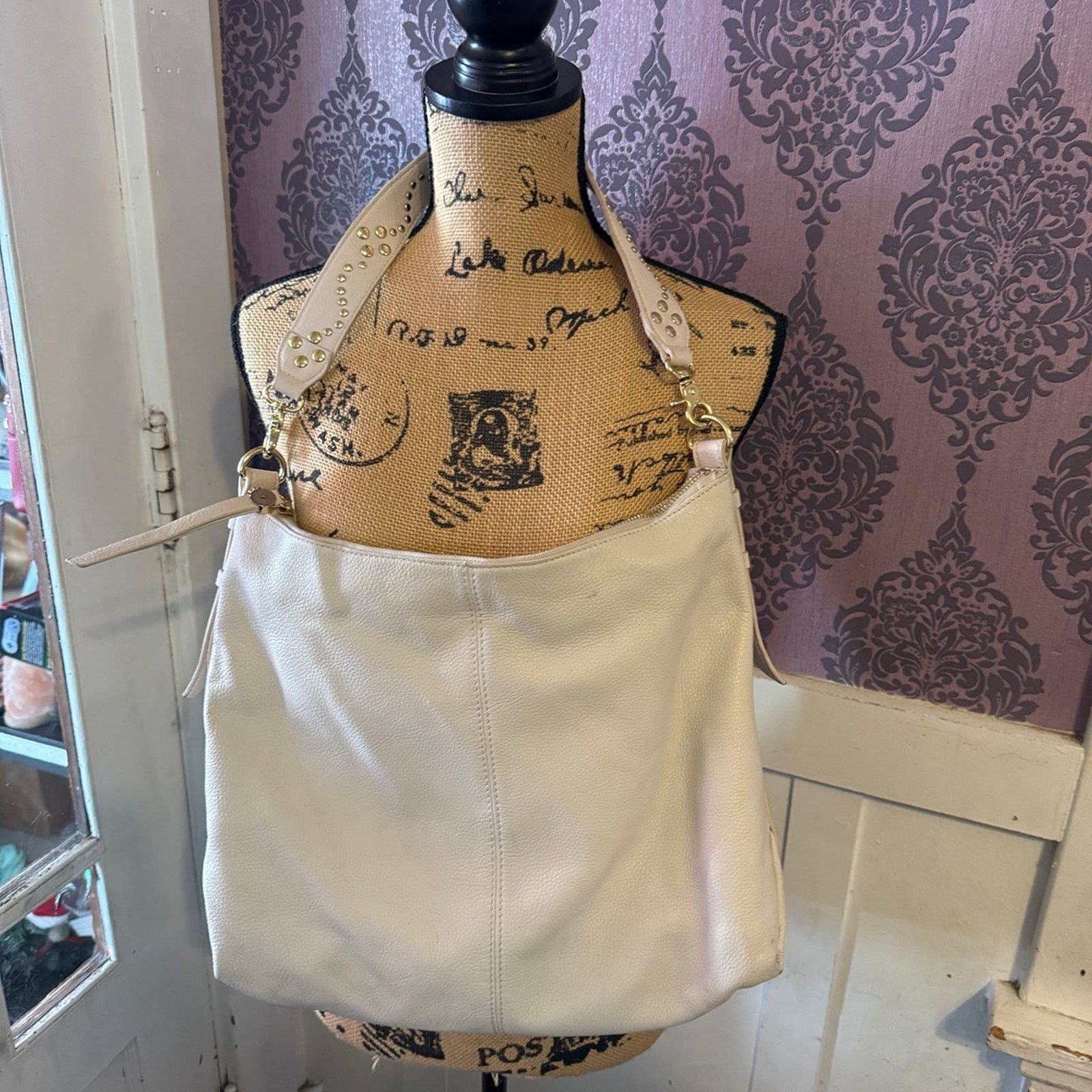 NBDN Nobrandedon Emma Fox pebbled leather handbag Size ONE SIZE - 1 Thumbnail