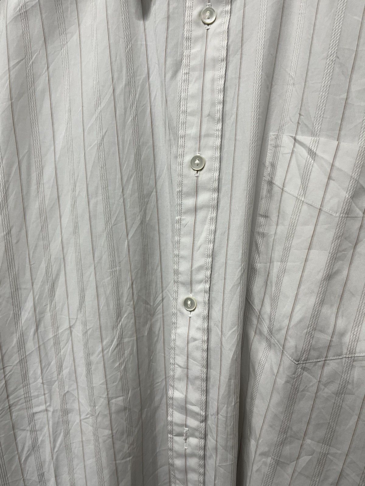 Issey Miyake IM miyake design studio issey miyake stripe shirt Size US L / EU 52-54 / 3 - 4 Thumbnail