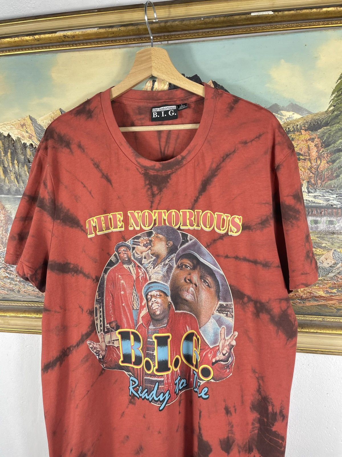 Rap Tees × Vintage Biggie The Notorious B.I.G. Baggy Loose T shirt Tee Rap Size US L / EU 52-54 / 3 - 4 Thumbnail