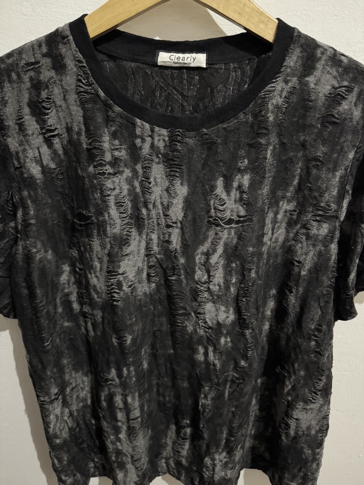 Hysteric Glamour Y2k Cleary wash Distressed ifsixwasnine tshirt Size US L / EU 52-54 / 3 - 3 Thumbnail