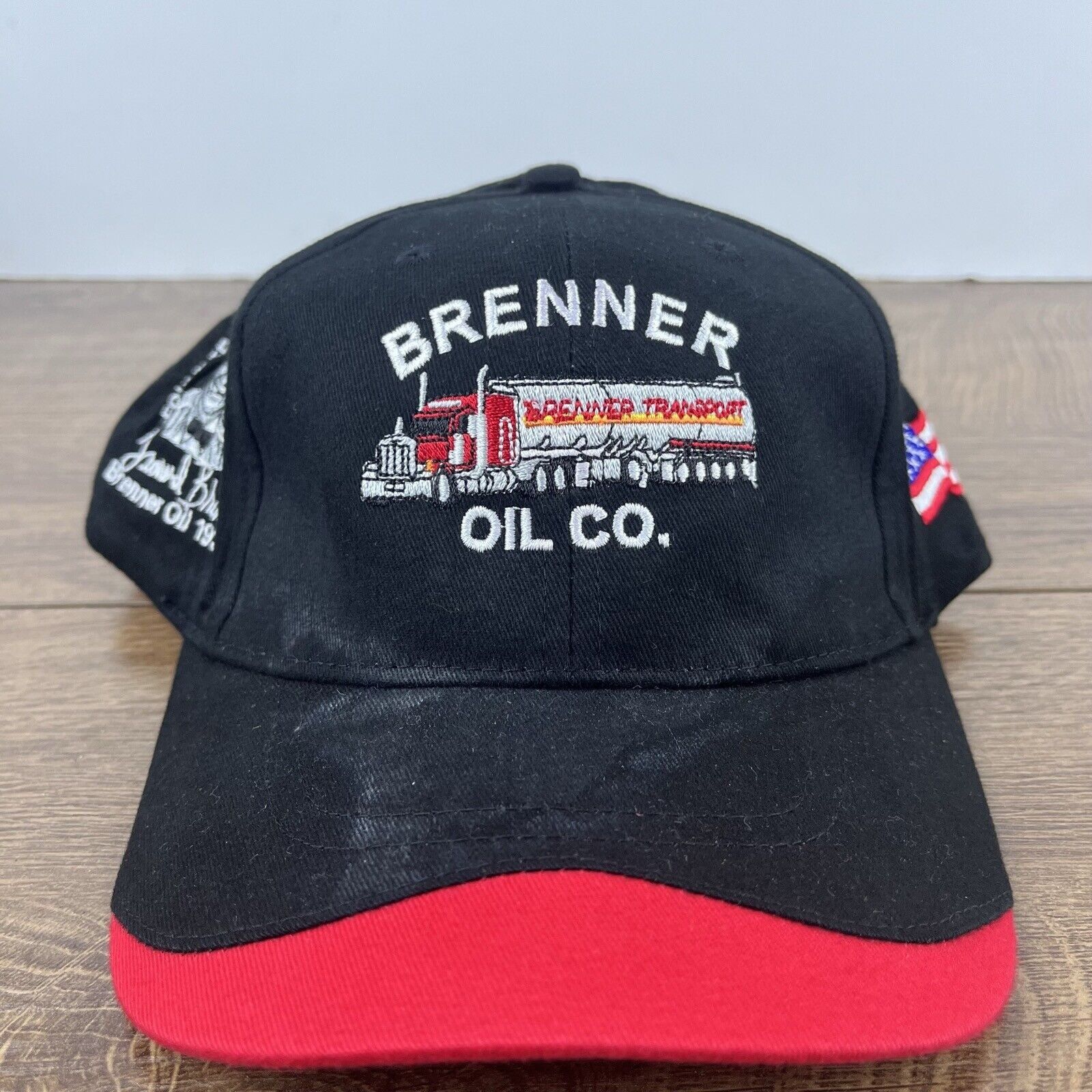 Other Brenner Oil Company Hat Black Cap Hat Adjustable Hat Black A Size ONE SIZE - 4 Thumbnail
