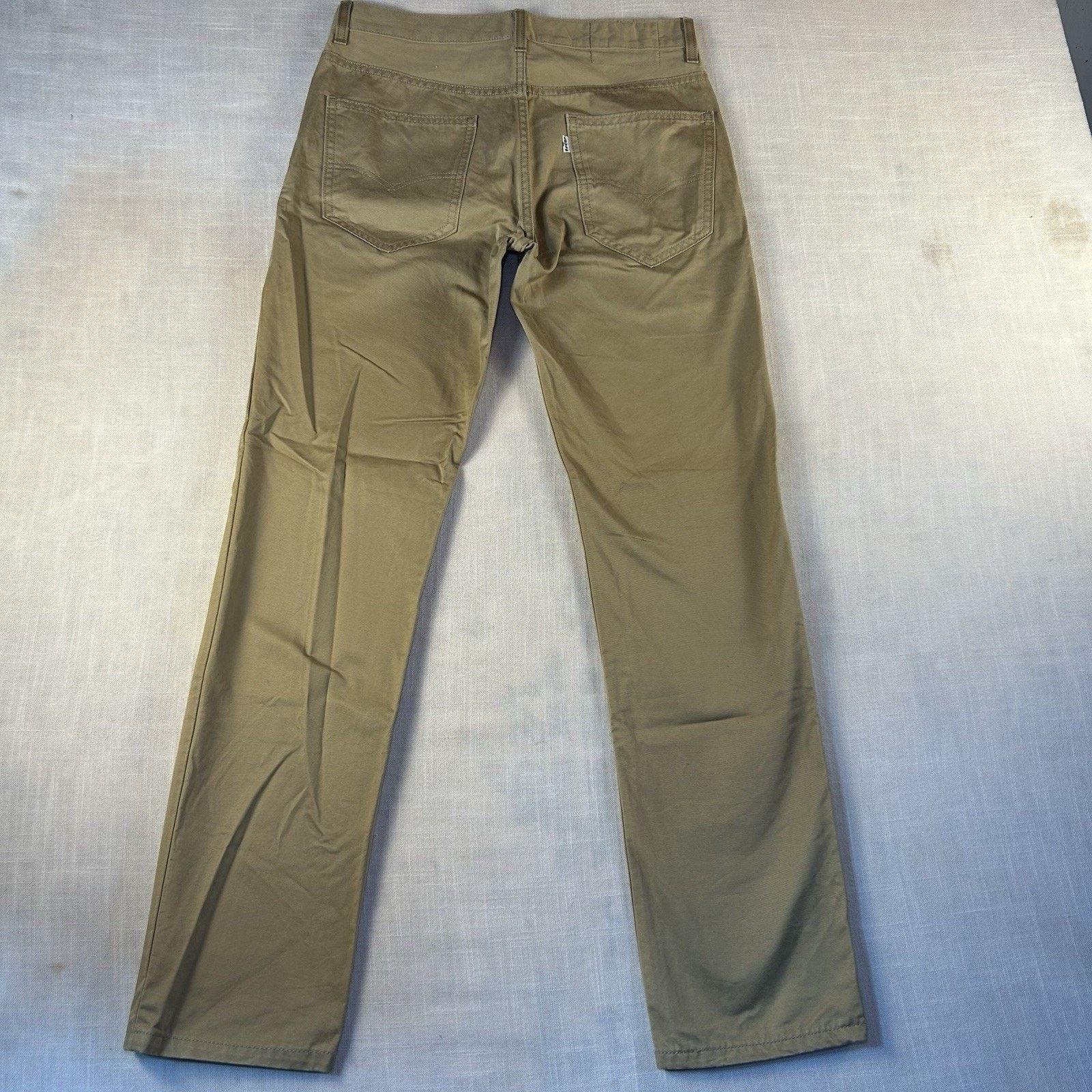 Levi's Levi's Regular Tapered Khaki 100% Cotton Pants Men's 30x32 Size US 30 / EU 46 - 8 Thumbnail
