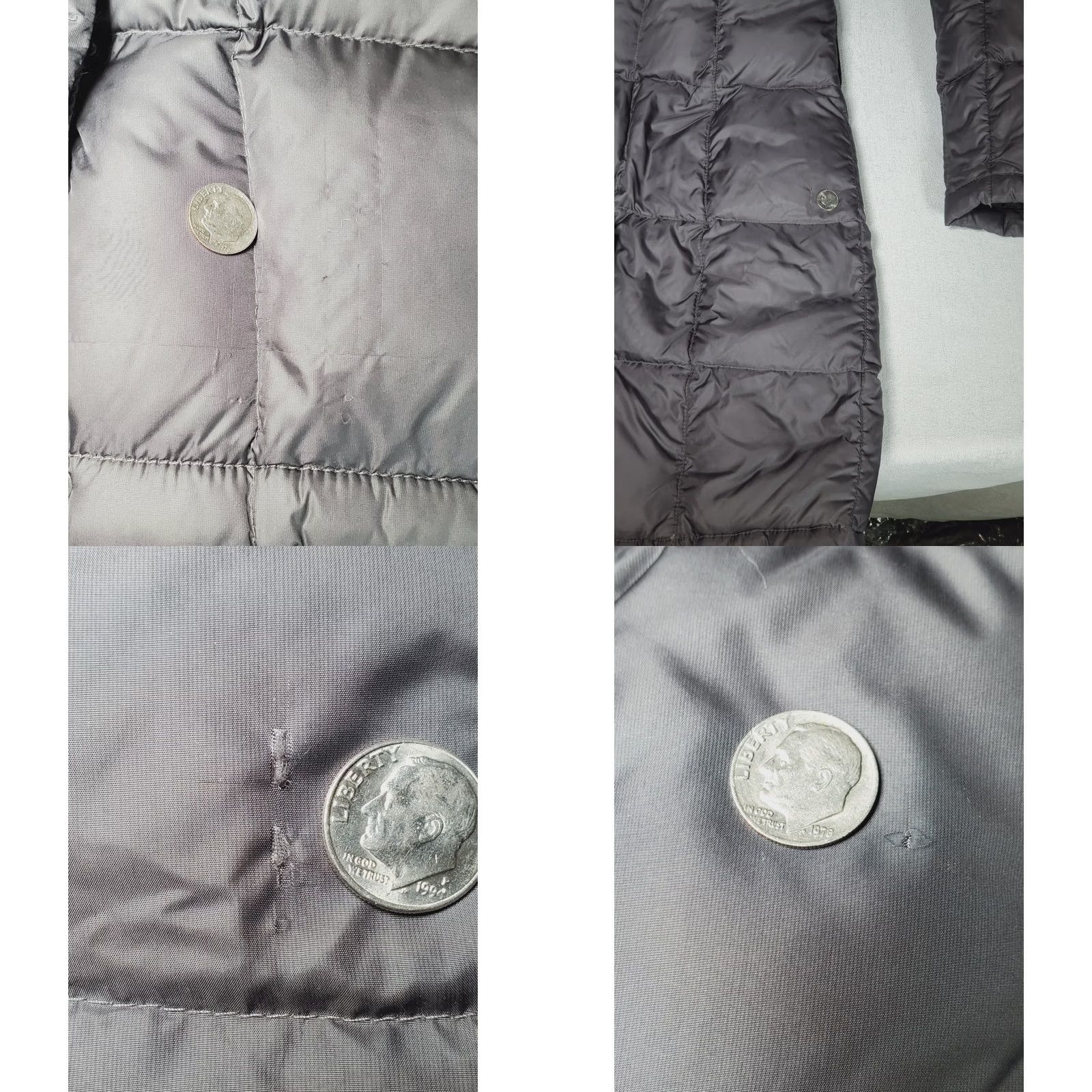 The North Face The North Face Metropolis Parka 600 Down Puffer Coat Hooded Dark Gray Women's S Coat Size S / US 4 / IT 40 - 10 Thumbnail