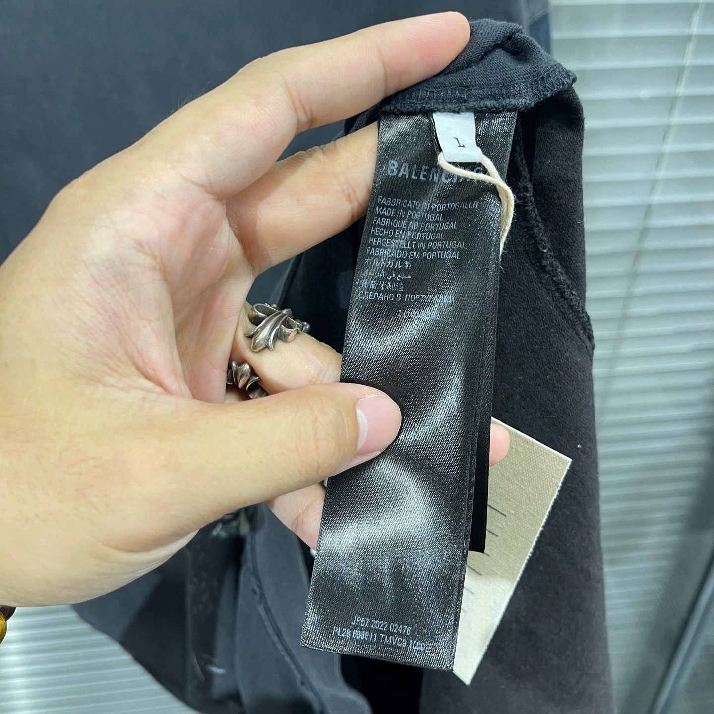 Balenciaga Balenciaga Inverted Speed Hunter Logo Short Sleeve T-Shirt 1 Size US S / EU 44-46 / 1 - 8 Thumbnail