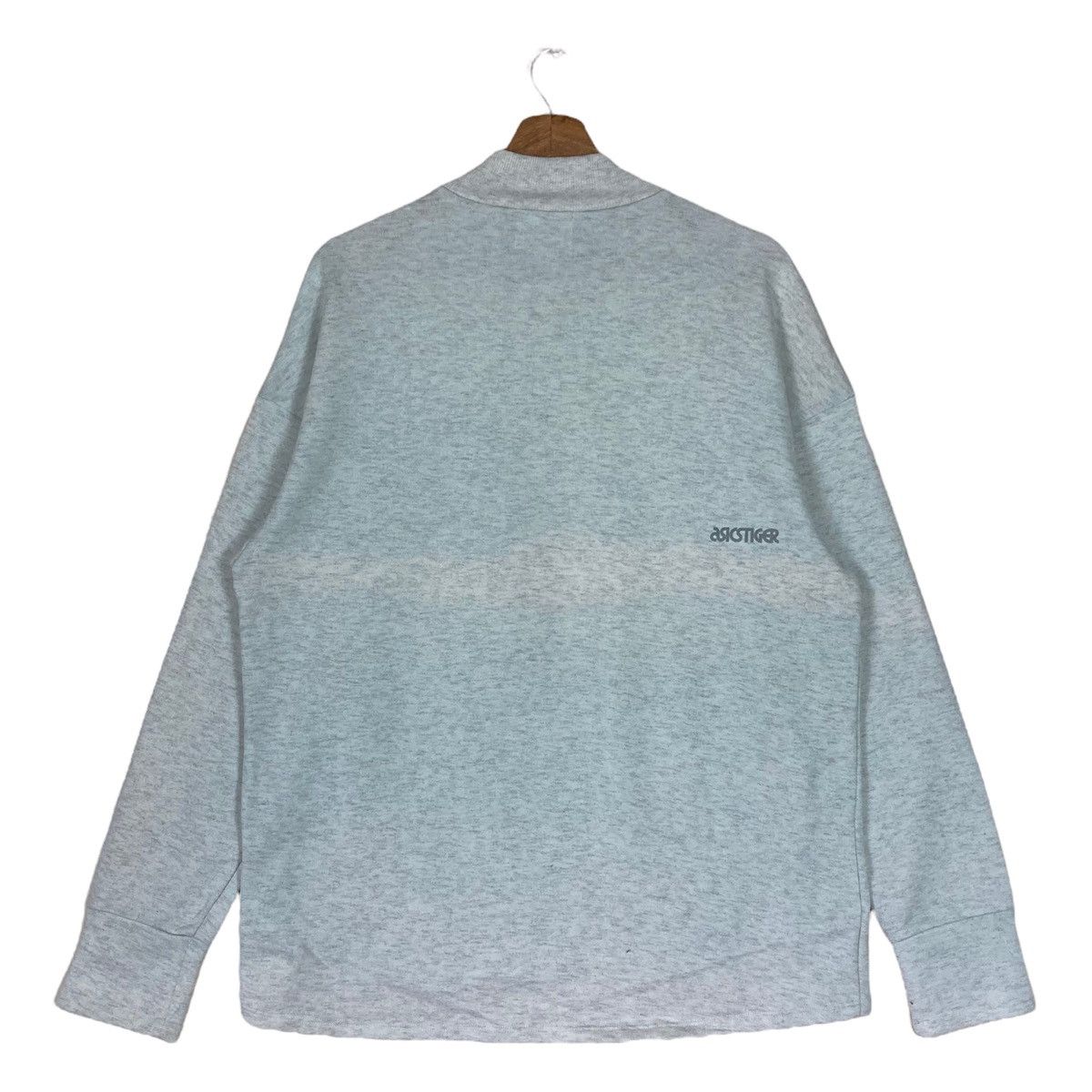 Asics Vintage Asics Tiger Single Pocket Pullover Jumper Sweatshirt Size US M / EU 48-50 / 2 - 6 Thumbnail