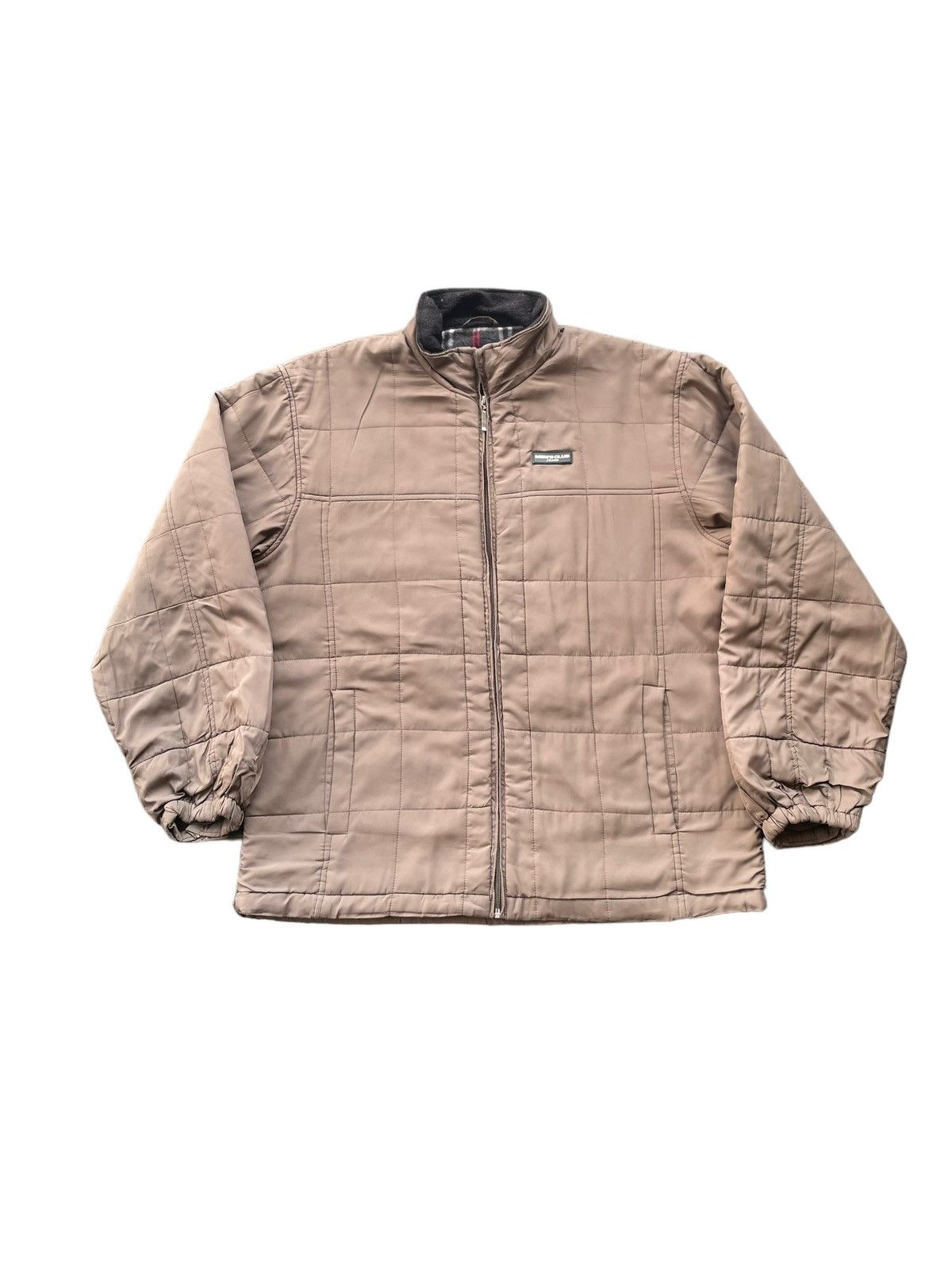 Japanese Brand Mens Club Jeans Quilted Jacket Size US L / EU 52-54 / 3 - 1 Thumbnail