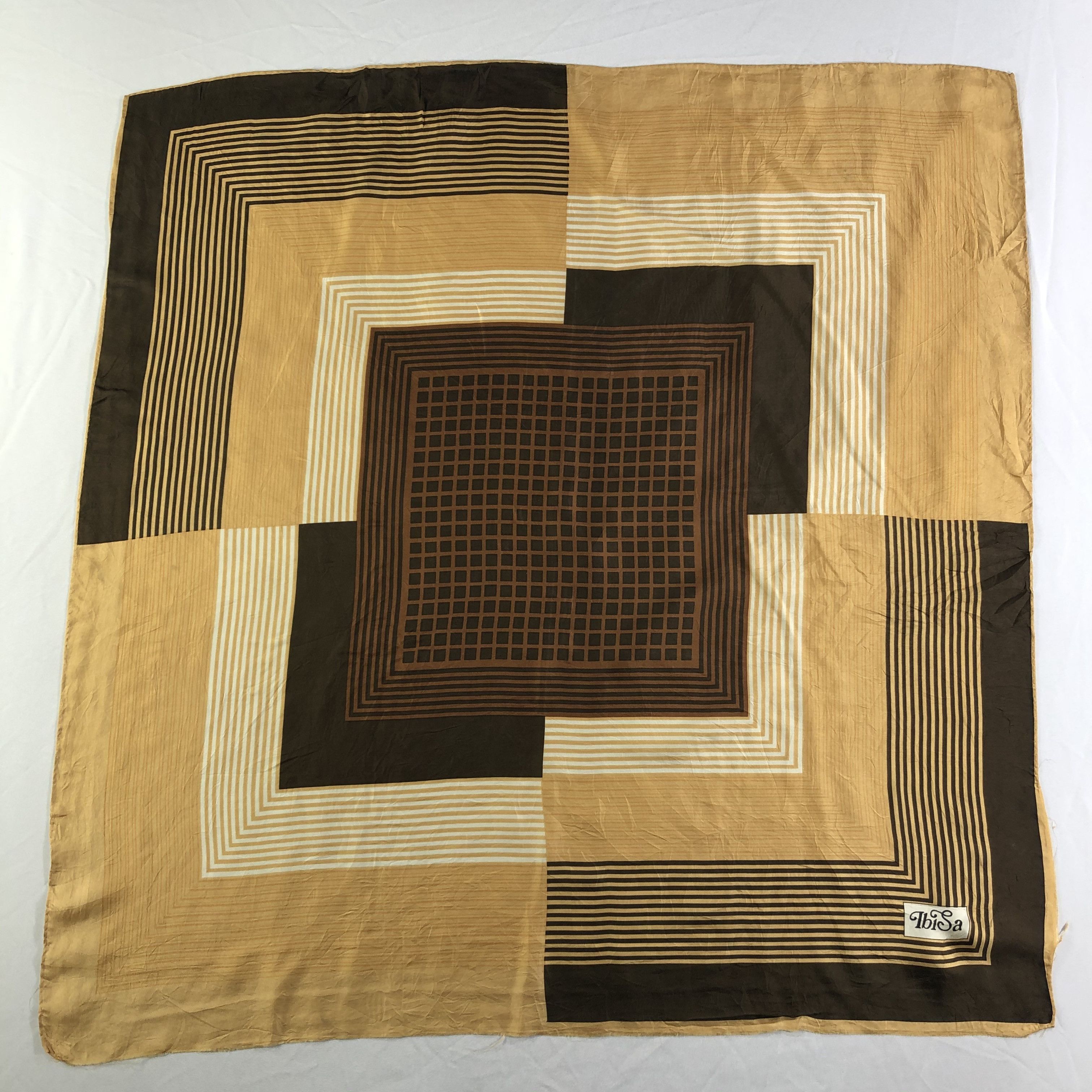 Vintage Vintage Silk Scarf Size ONE SIZE - 2 Thumbnail