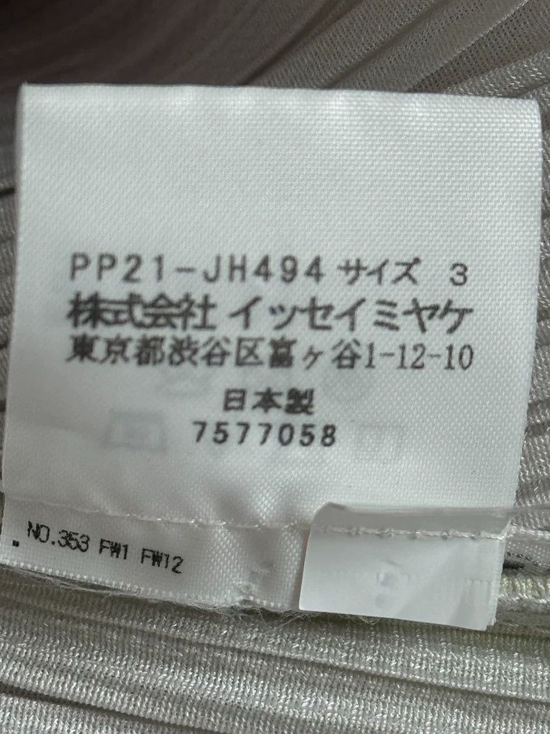 Issey Miyake Issey Miyake size:3 Grey pleated dress Size S / US 4 / IT 40 - 4 Thumbnail