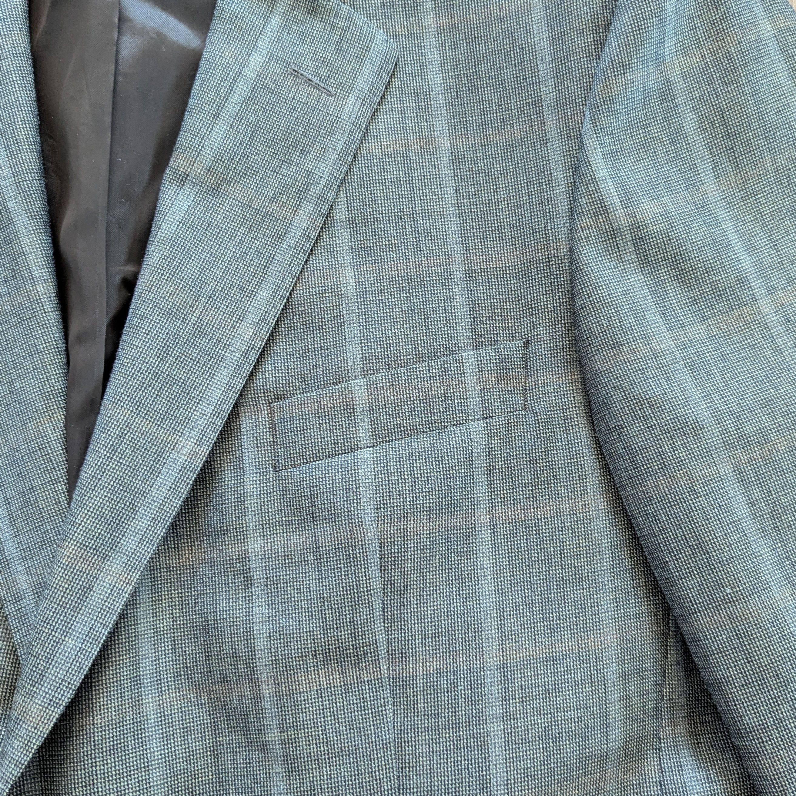 Burberry BURBERRY London K-Knoff Wool & Silk Blazer Jacket Luxury Size 44R - 3 Thumbnail