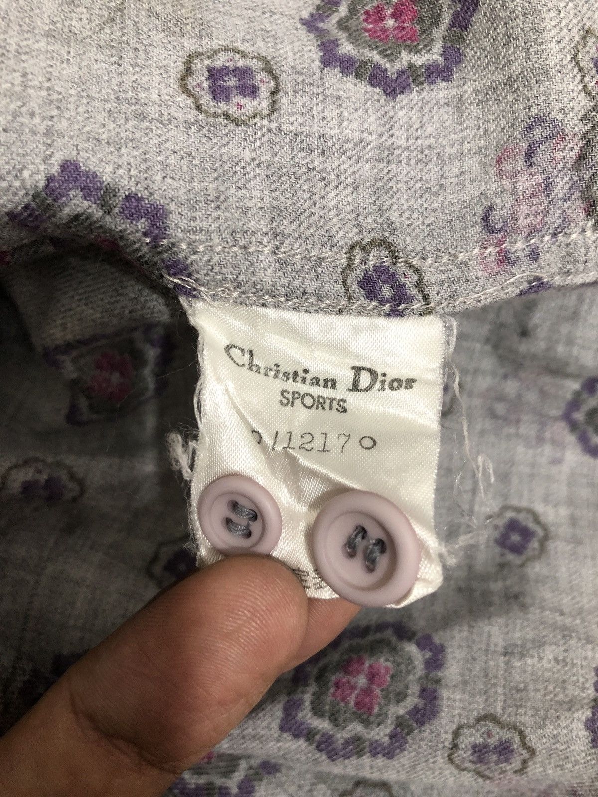 Christian Dior Monsieur Vintage christian Dior Shirt Size US M / EU 48-50 / 2 - 7 Thumbnail