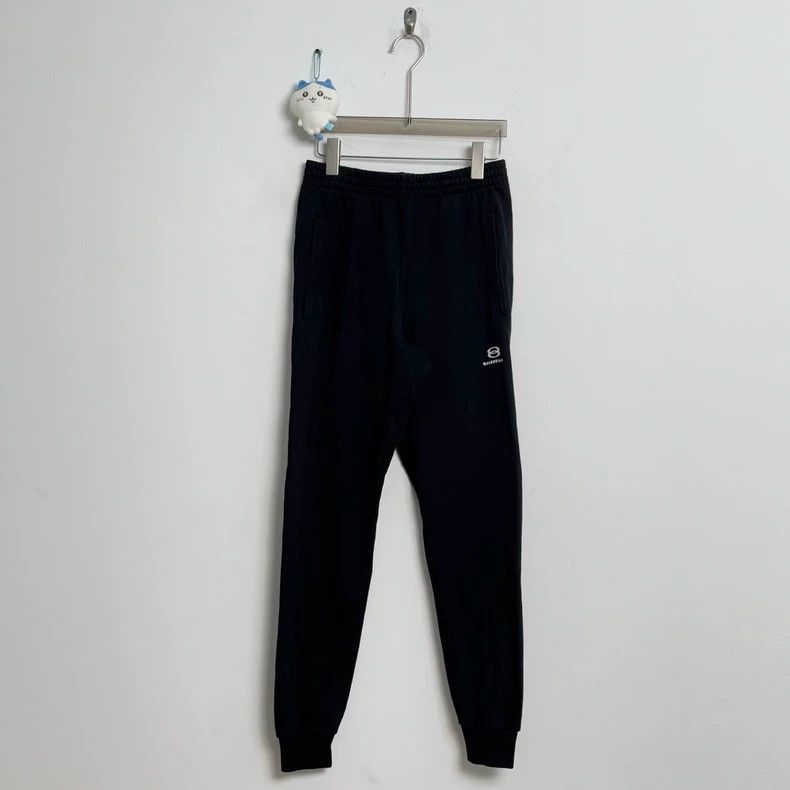 Balenciaga Balenciaga size XS Double-ring logo trousers Size US 27 - 1 Thumbnail