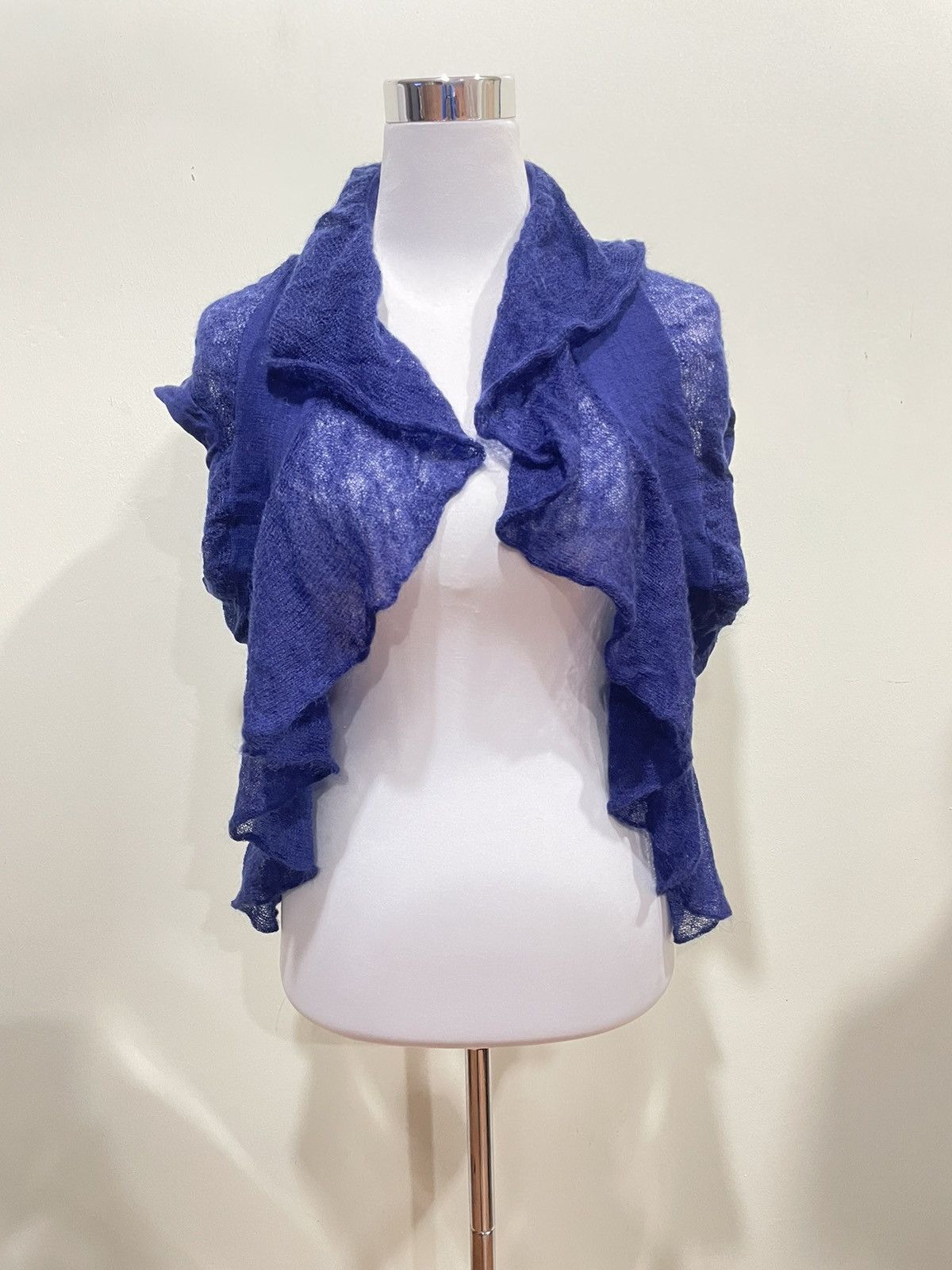 Hiroko Koshino Homme Trunk by Hiroko Koshino Lace Cardigan Size S / US 4 / IT 40 - 1 Thumbnail