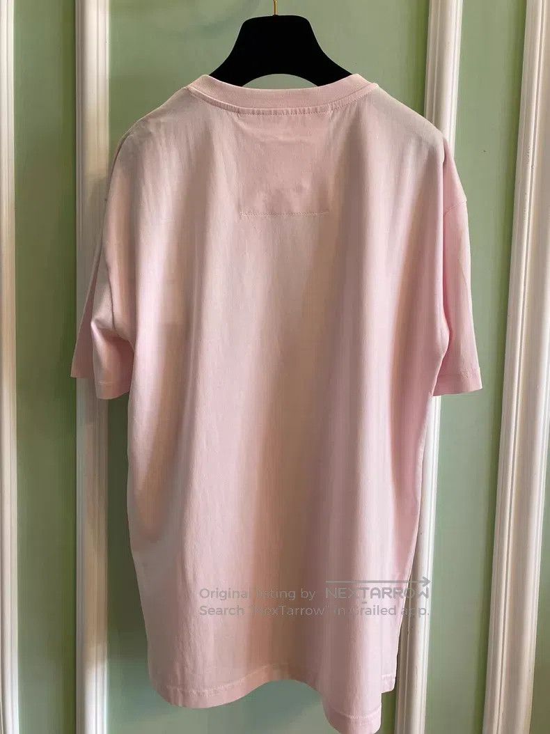 Givenchy Givenchy Pink Letter Logo Short Sleeve T-Shirt Size US M / EU 48-50 / 2 - 3 Thumbnail