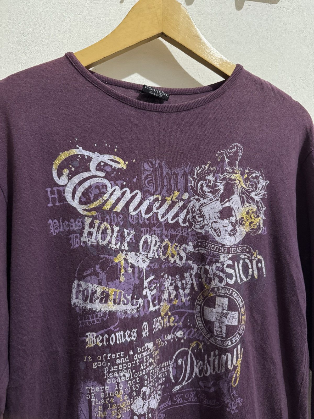 Hysteric Glamour Y2k Beaumere ifsixwasnine poem longsleeve Size US M / EU 48-50 / 2 - 3 Thumbnail