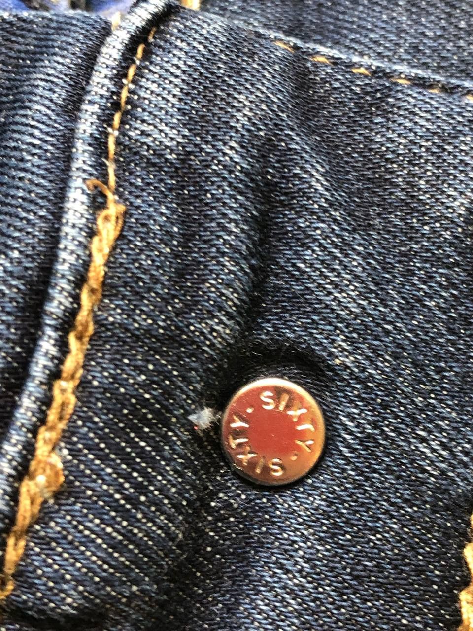 Miss Sixty Miss Sixty jeans blue vintage crazy Y2K made in Italy Size 29" - 11 Thumbnail
