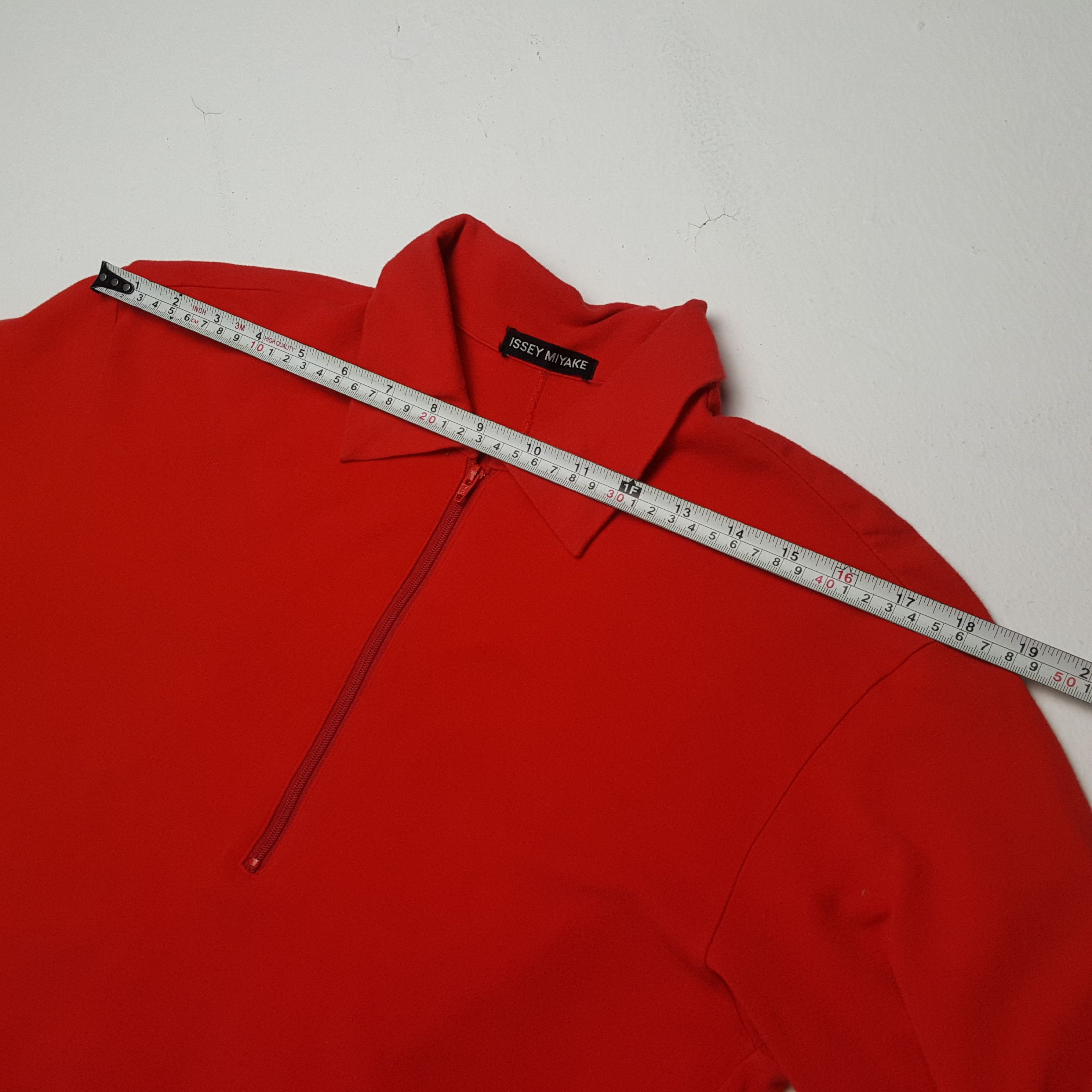 Issey Miyake ISSEY MIYAKE Japanese Designer Fashion Zipper Polos Size US S / EU 44-46 / 1 - 4 Thumbnail